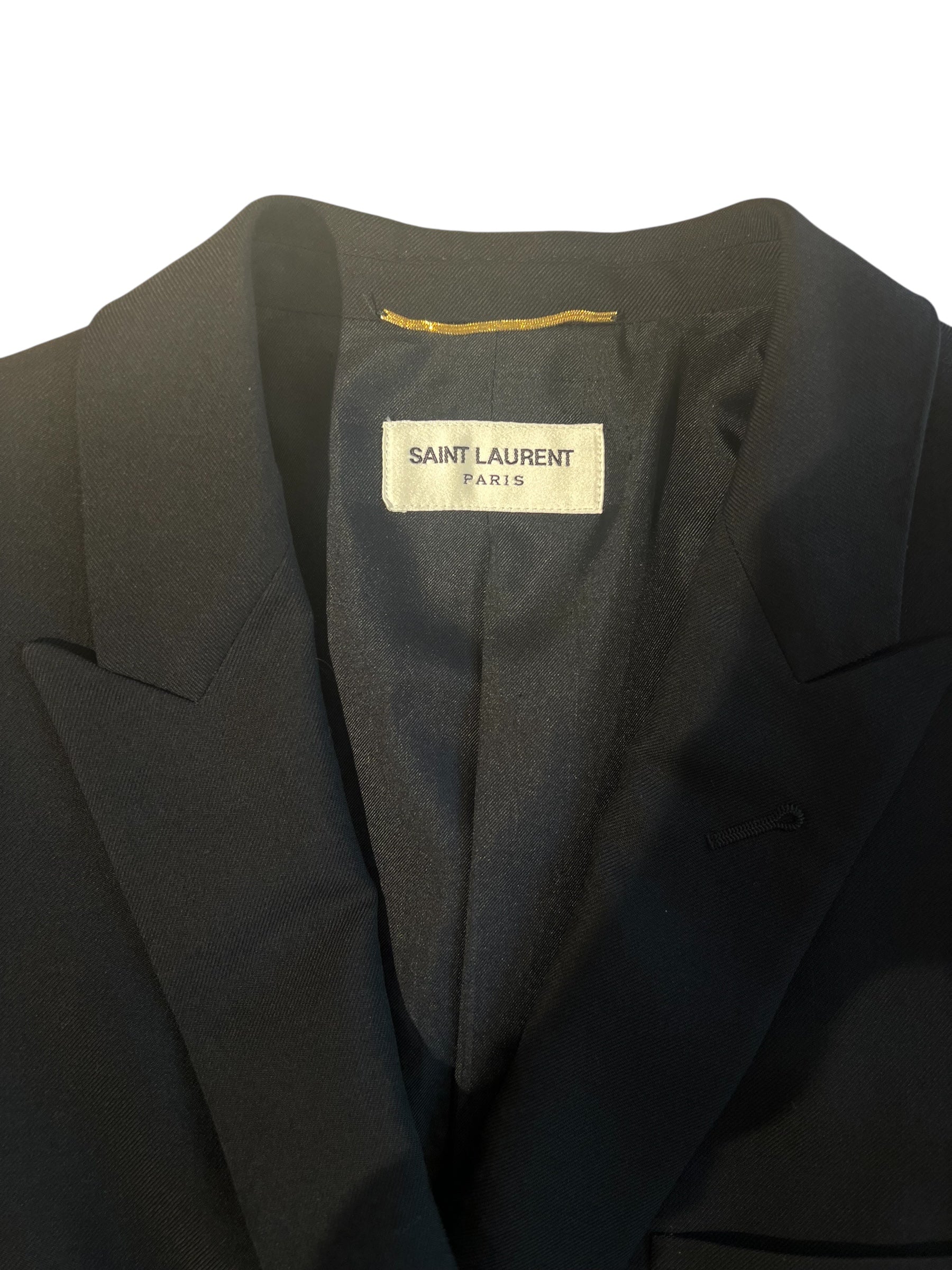 Saint Laurent - Blazer noir T38