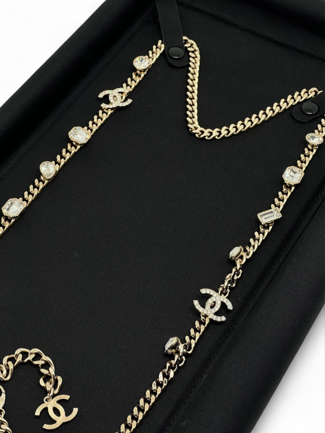 Chanel - Halskette Champagner
