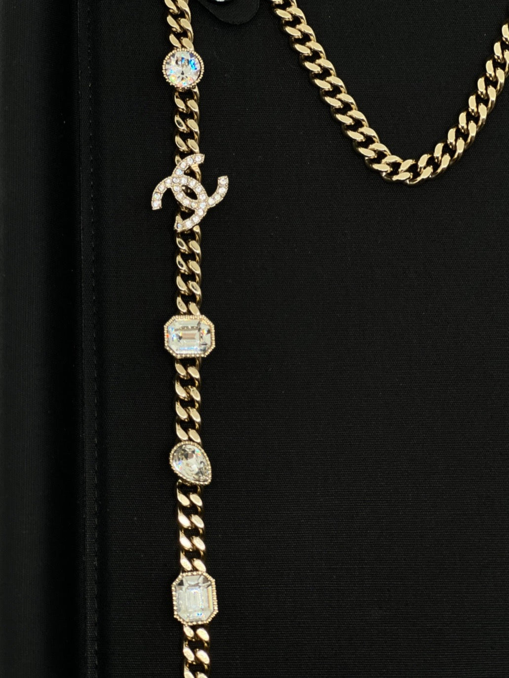 Chanel - Halskette Champagner