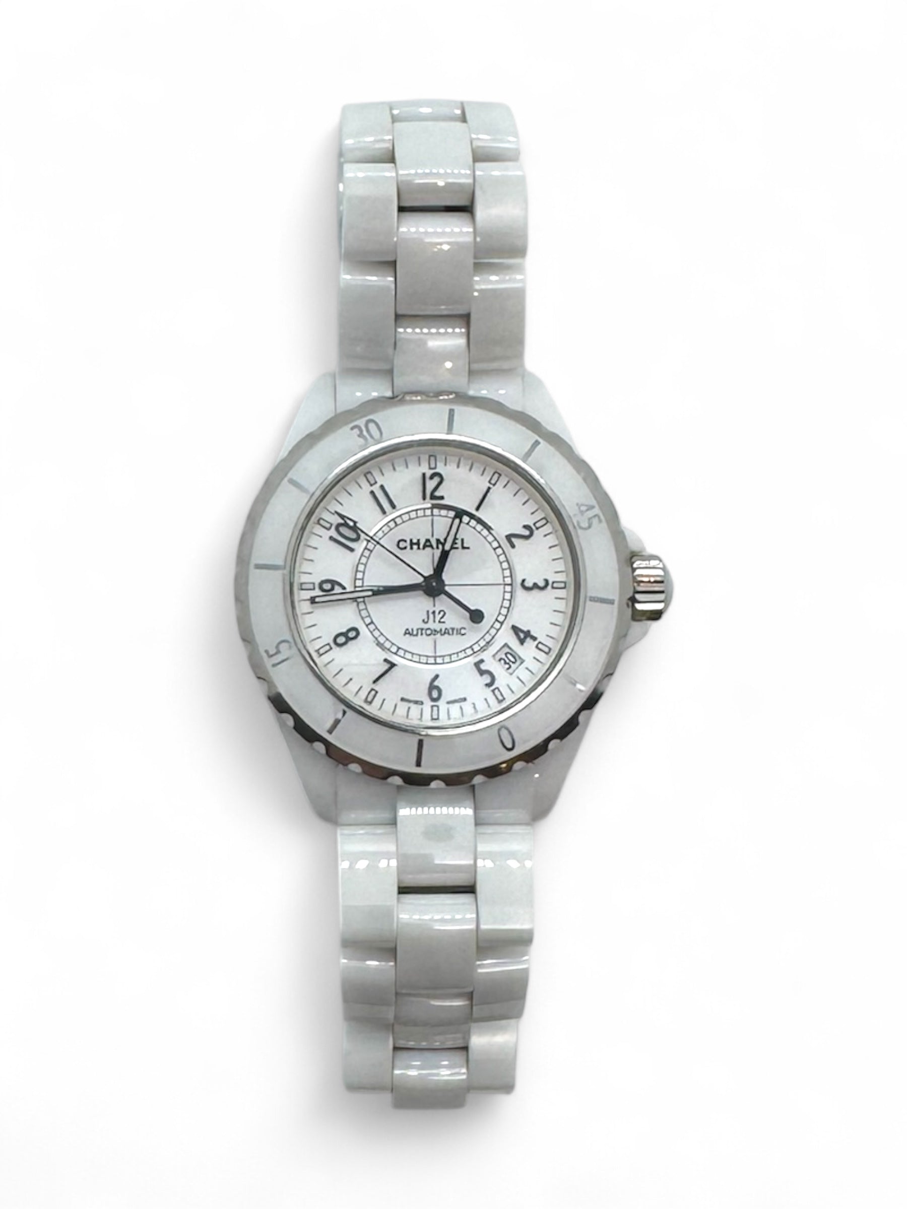 Chanel - Weiße J.12 Uhr