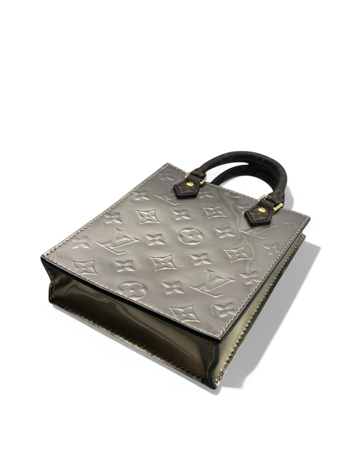 Louis Vuitton - Sac Vernis Monogramme beige