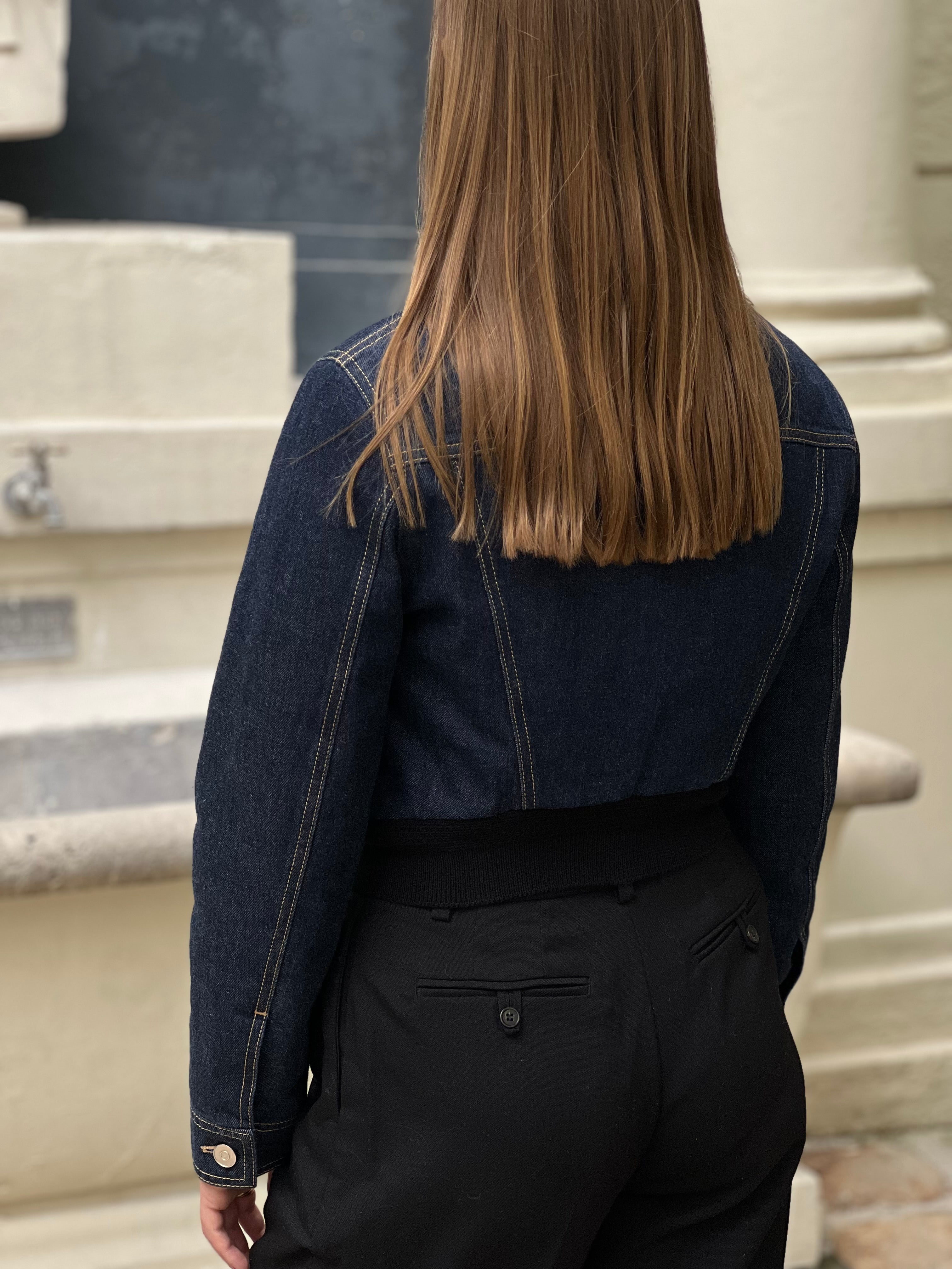 Alaïa - Veste en jean T34