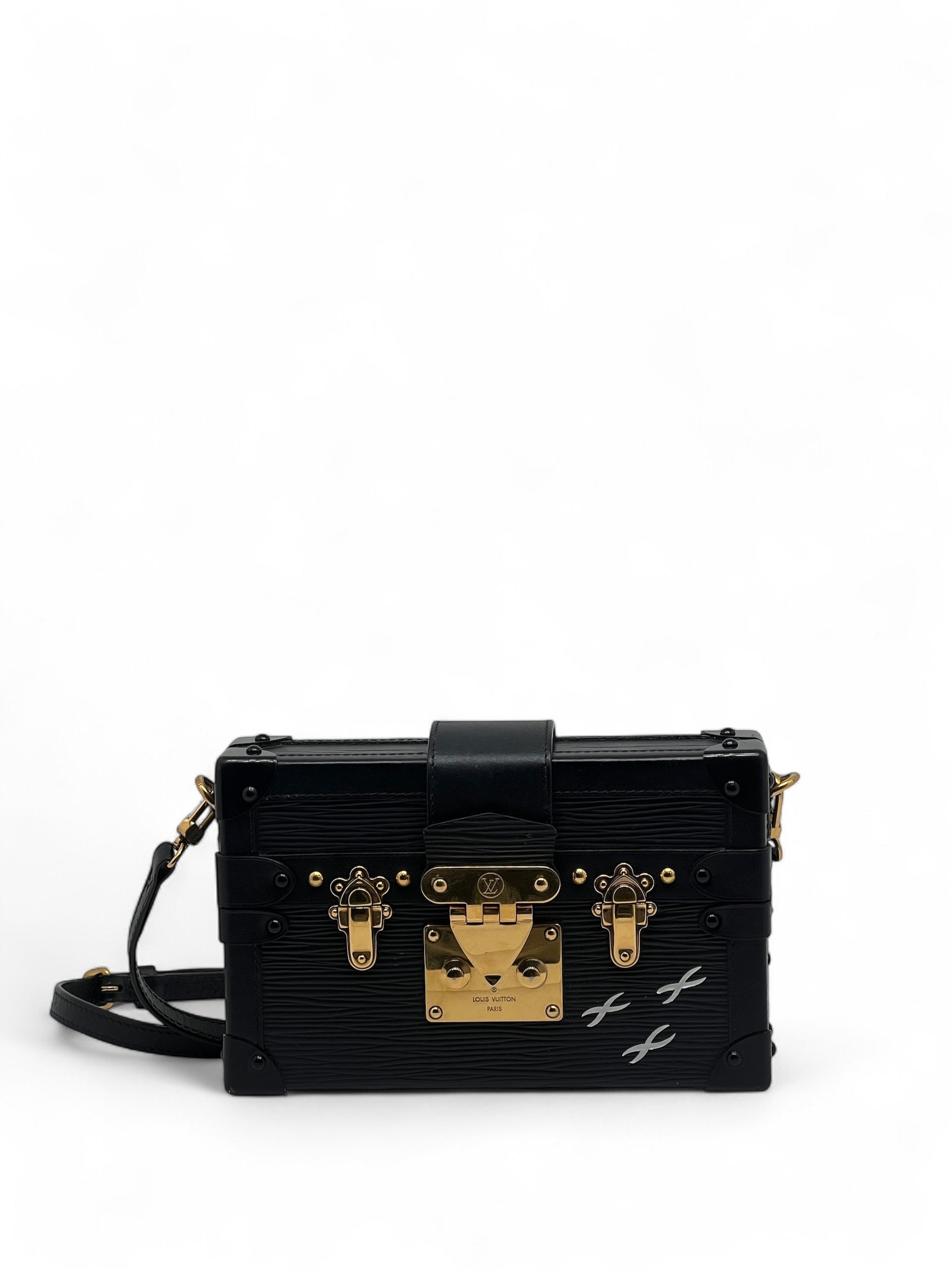 Louis Vuitton - Kleine Koffer-Tasche aus Epi-Leder