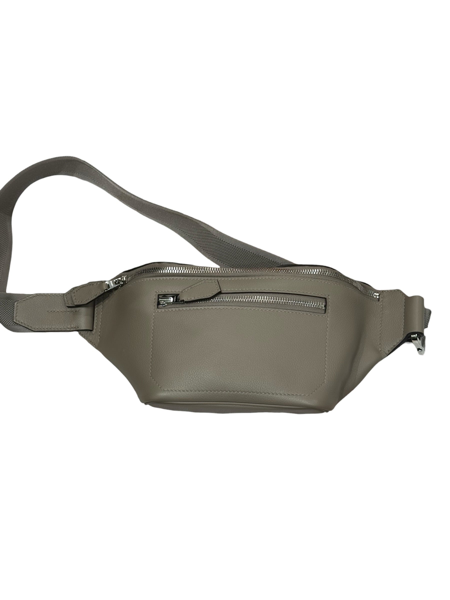 Hermès - Sac Cityslide Cross PM beltbag étoupe