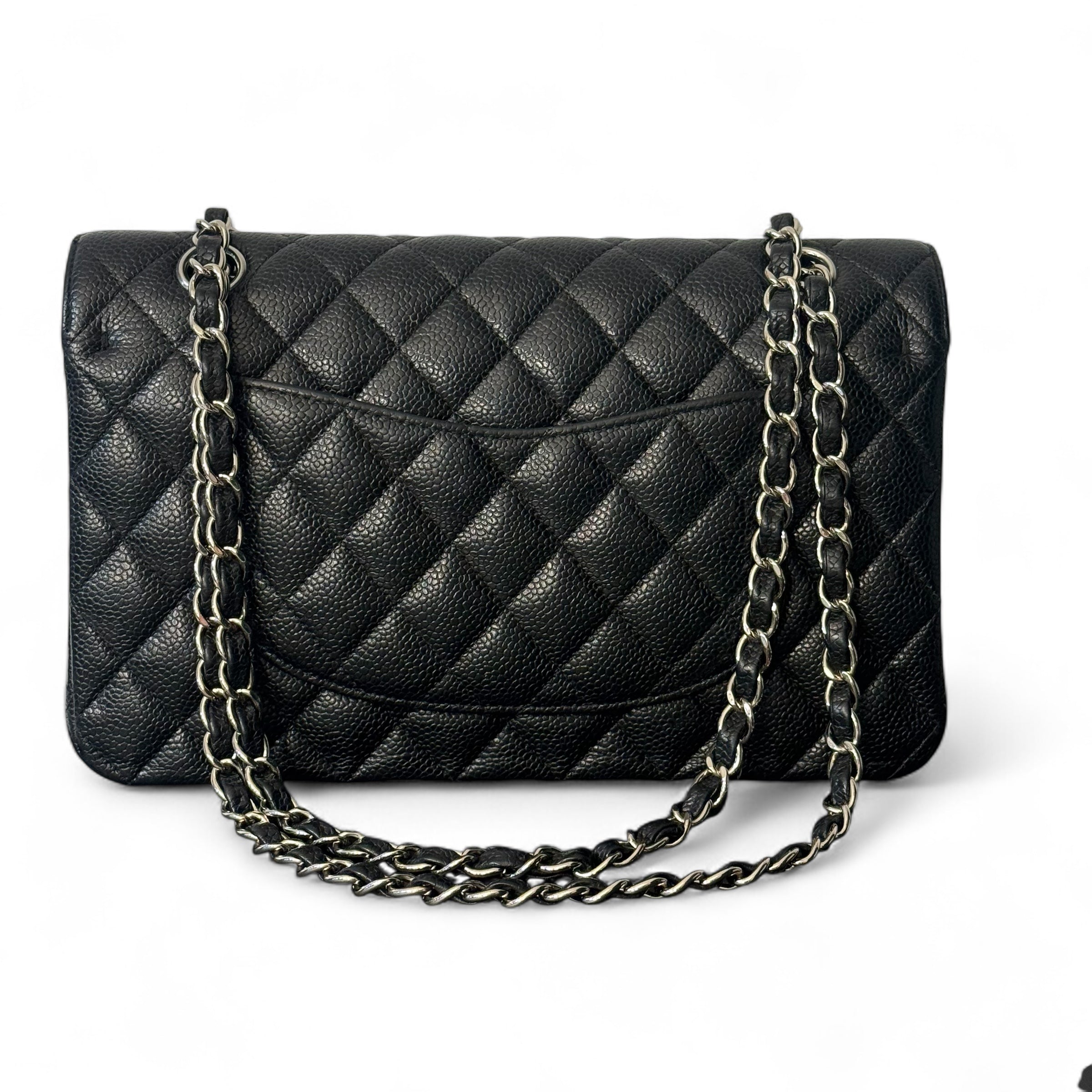 Chanel - Sac Timeless cuir caviar noir
