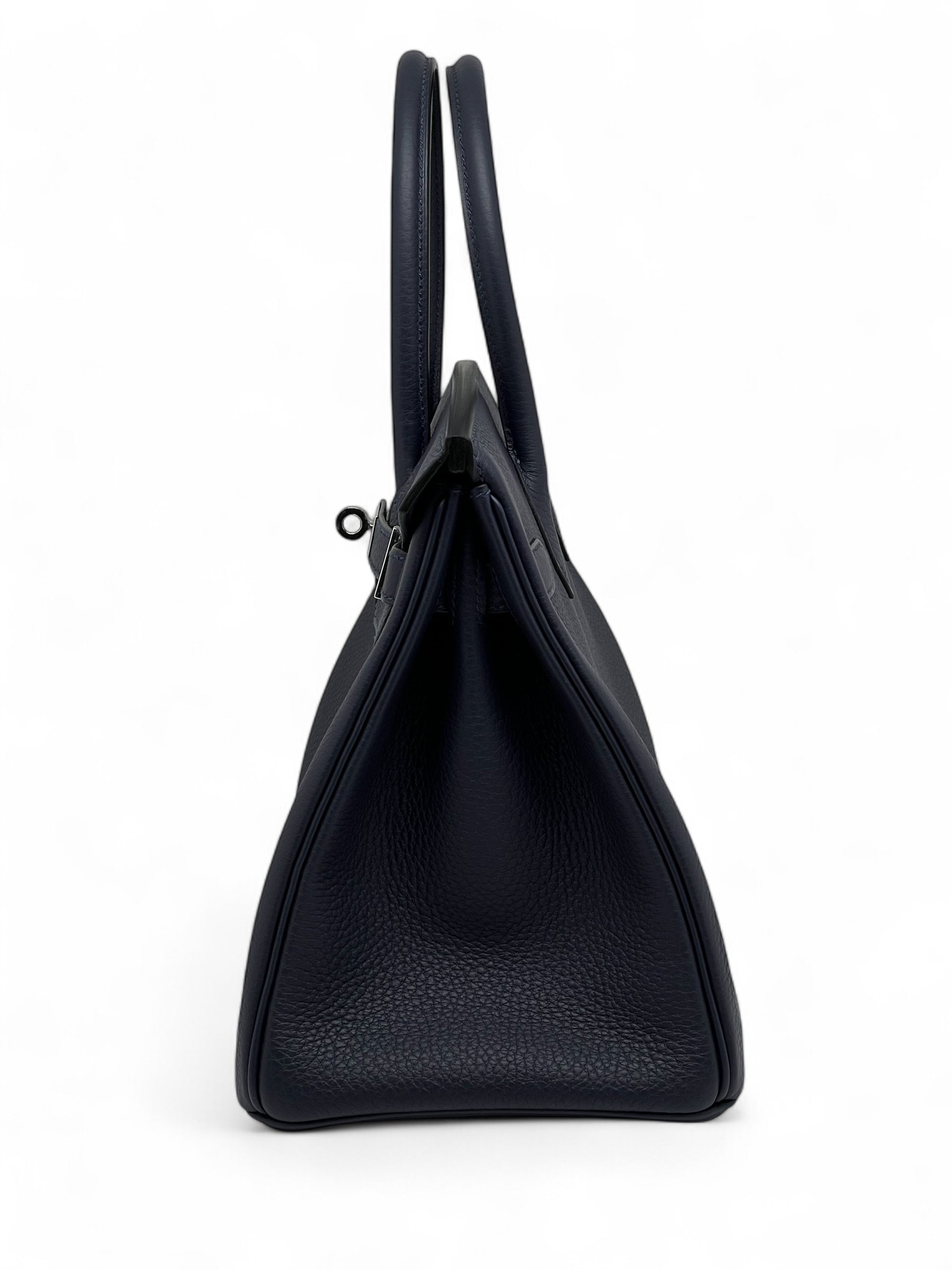 Hermès - Borsa Birkin 30 Veau Togo Blu notte