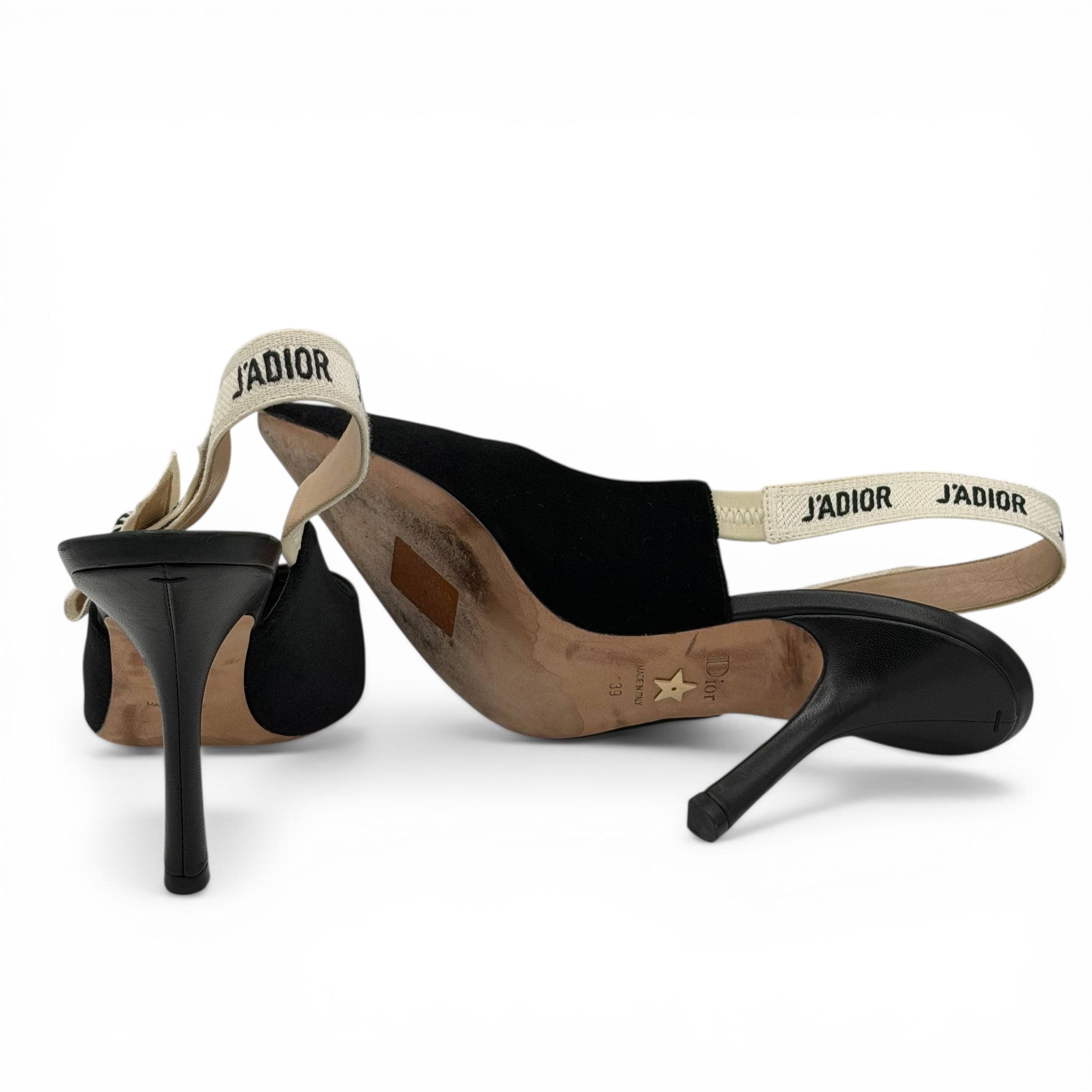 Dior Slingback J’adior Velours T.39 | Les Folies d’Eugénie