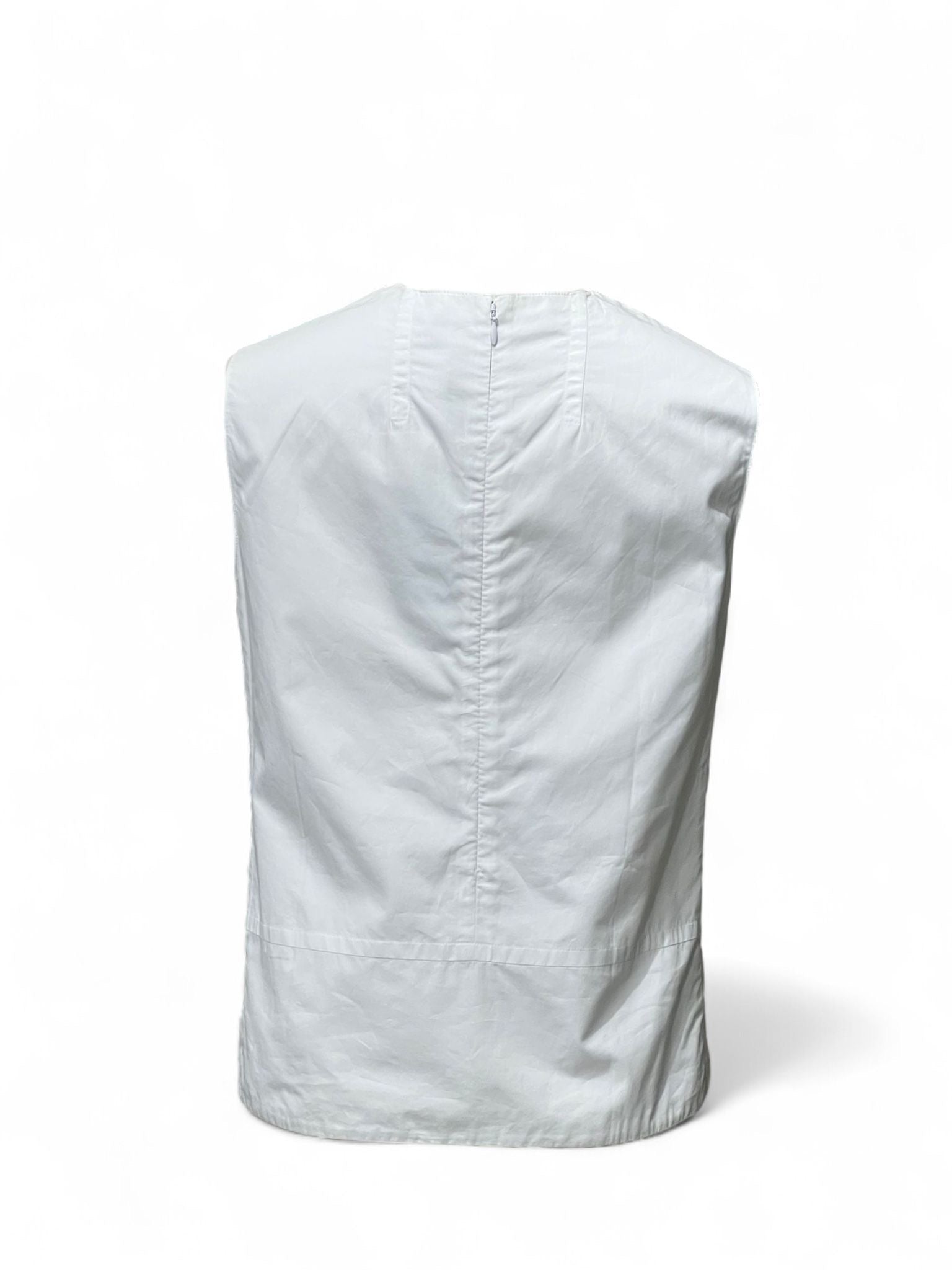 Hermès - Blouse Blanche T36