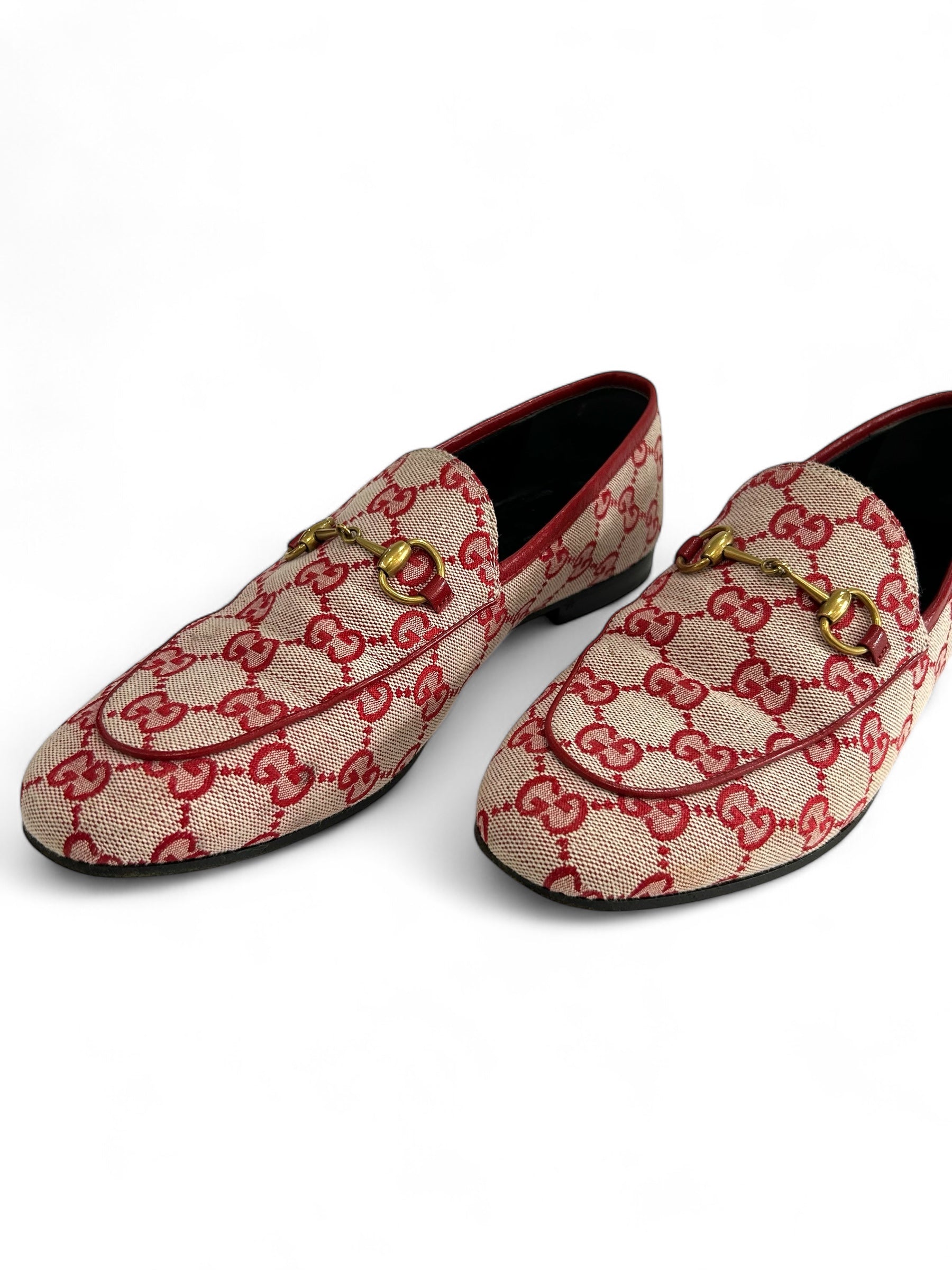 Gucci - Mocassins Jordaan Horsebit t.39 1/2