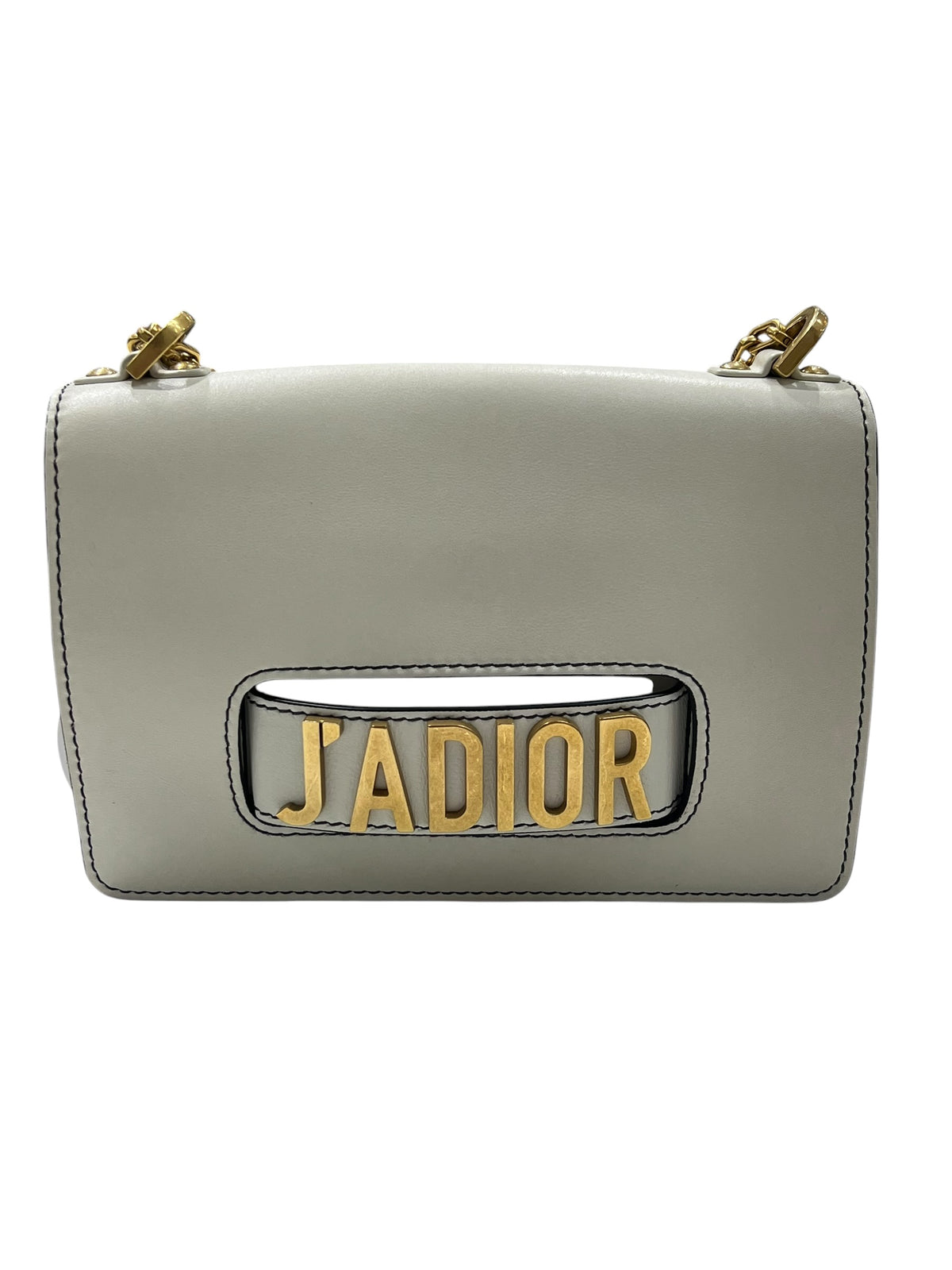 Dior - sac j’adior cuir blanc