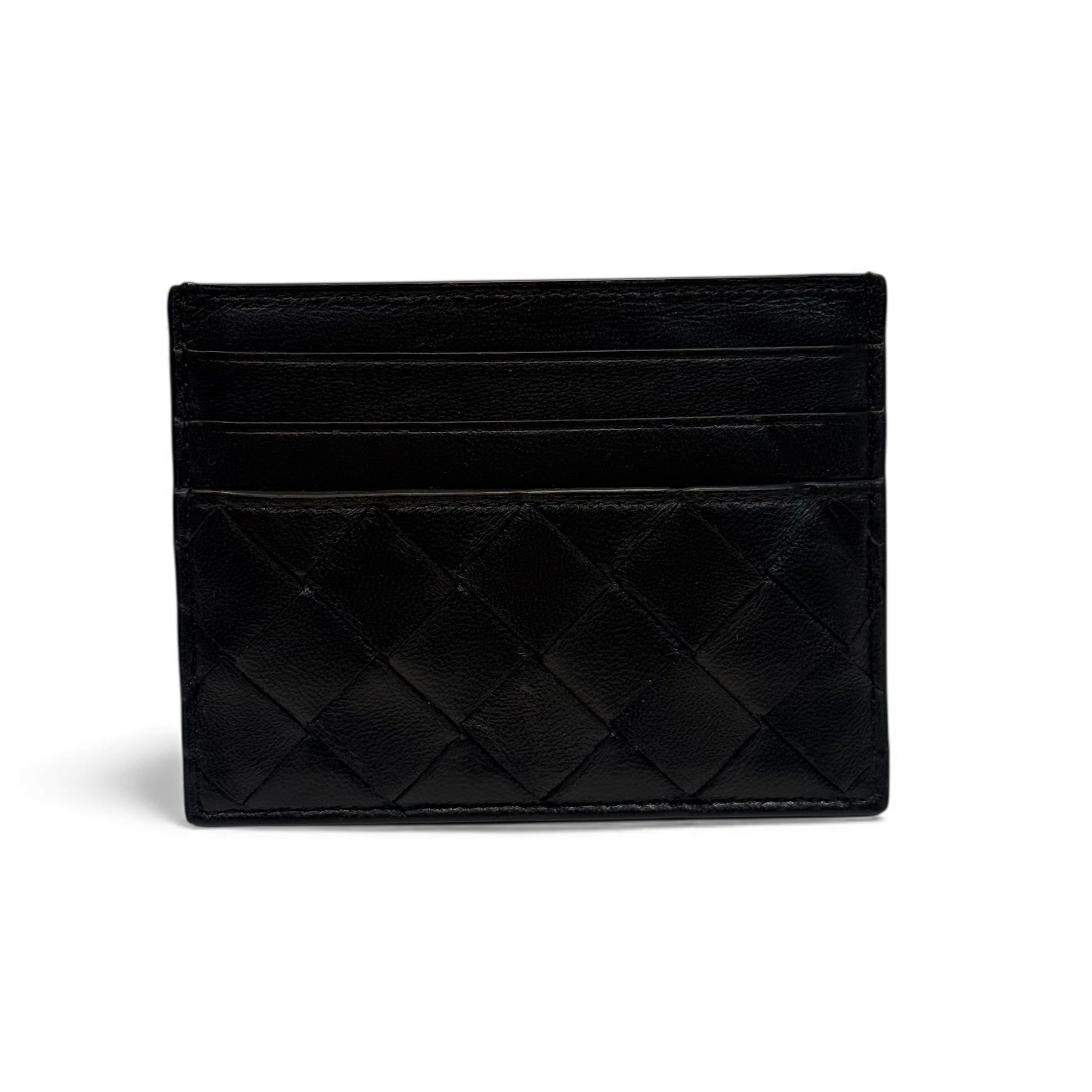 Bottega Veneta - Porte-Carte en cuir intrecciato