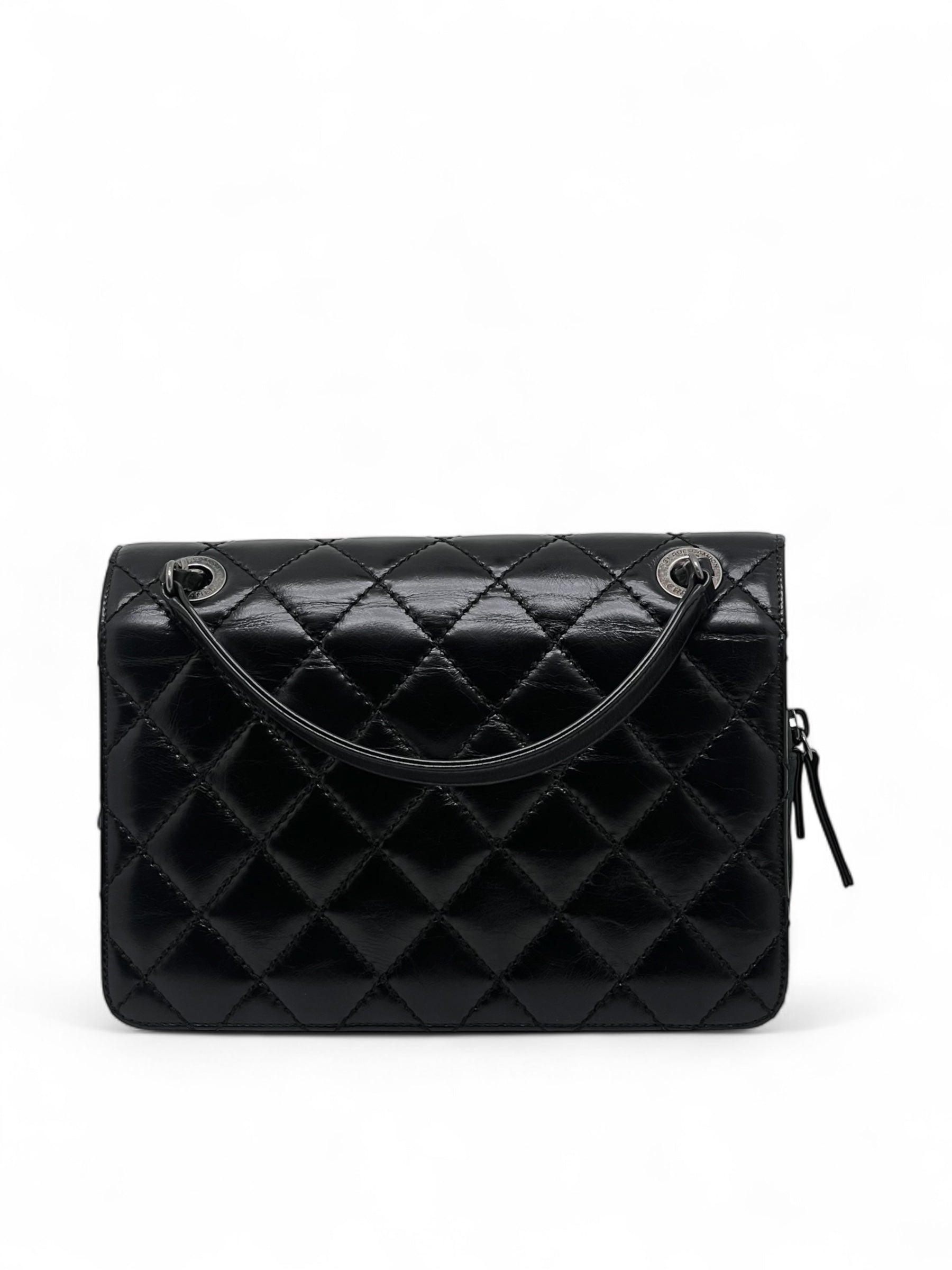 Chanel - Sac à rabat en cuir