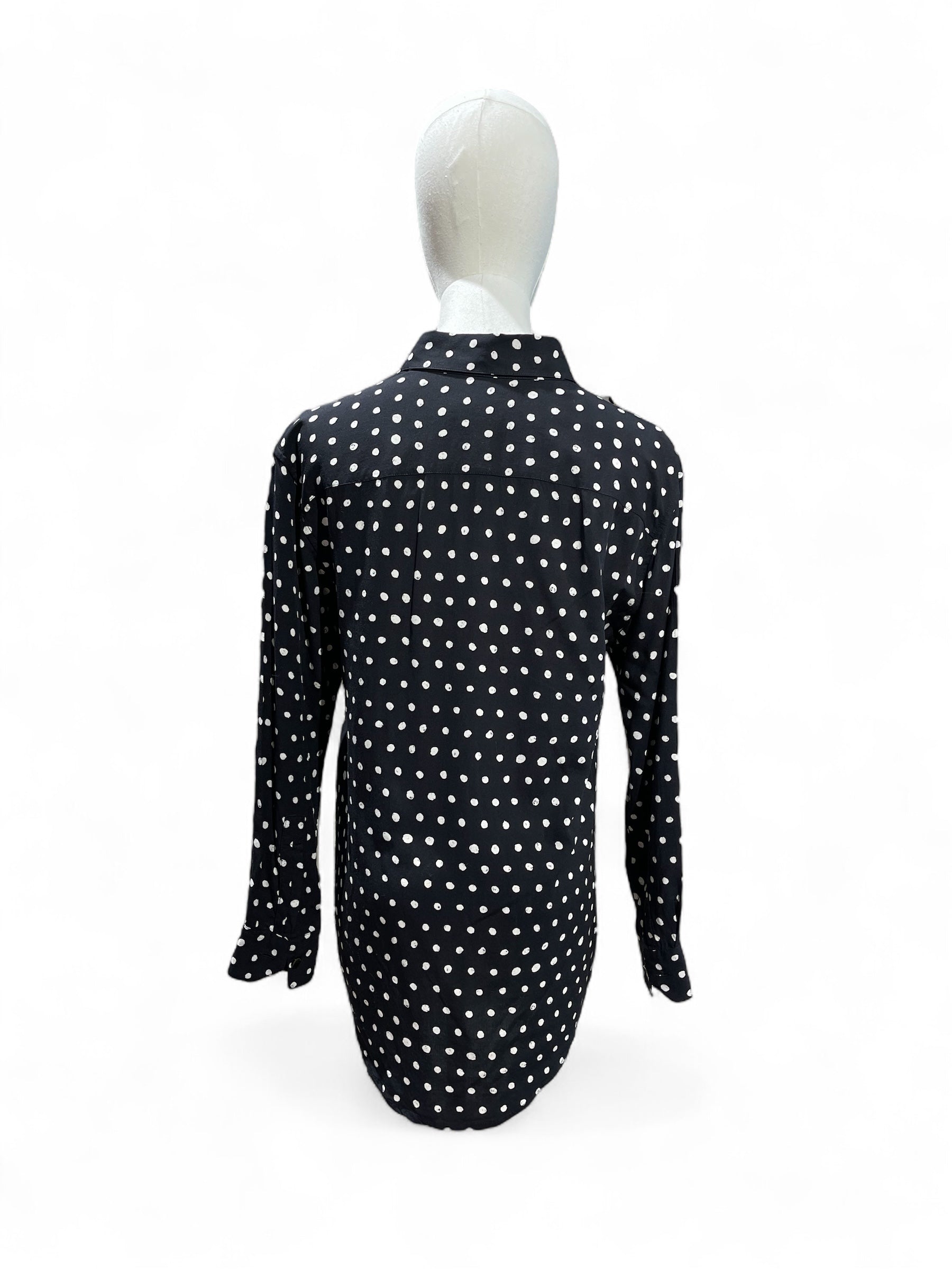 Saint Laurent - Bluse mit Punkten T36