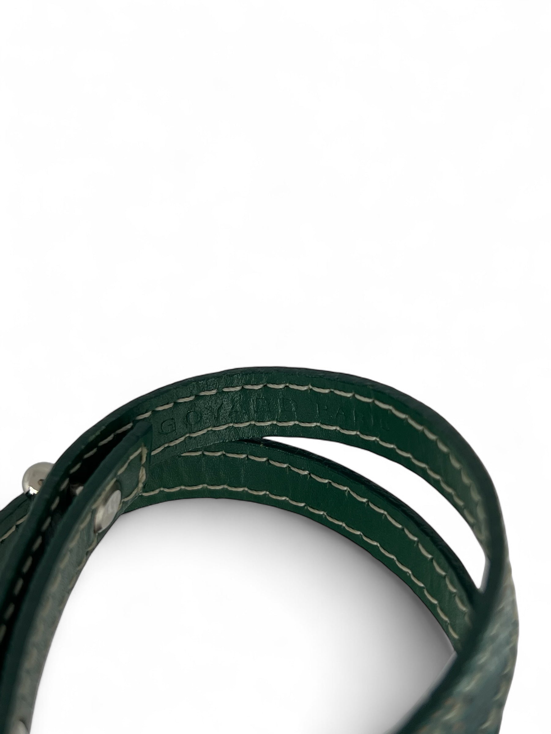 Goyard - Armband Grün doppelte Umwicklung