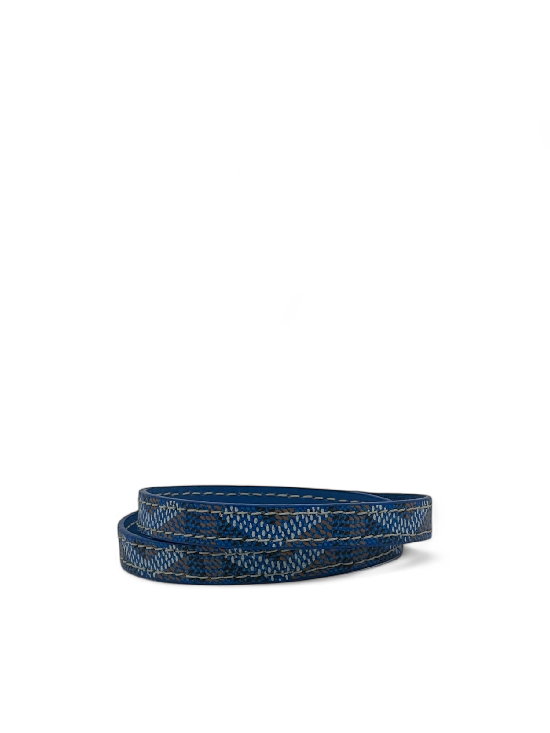 Goyard - Bracelet Bleu double tour