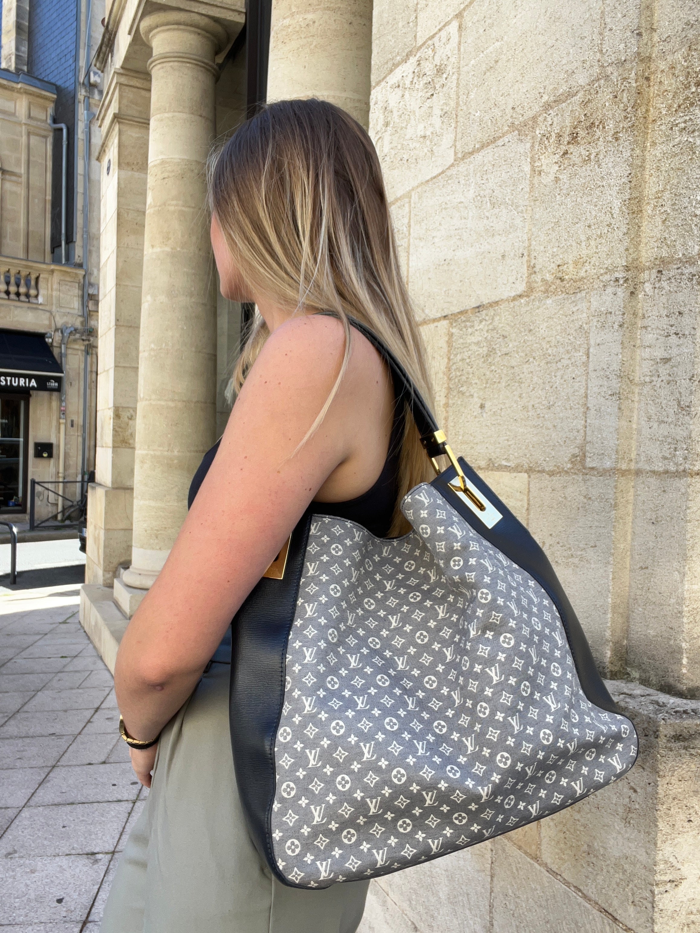 Louis Vuitton - Sac idylle monogram en denim