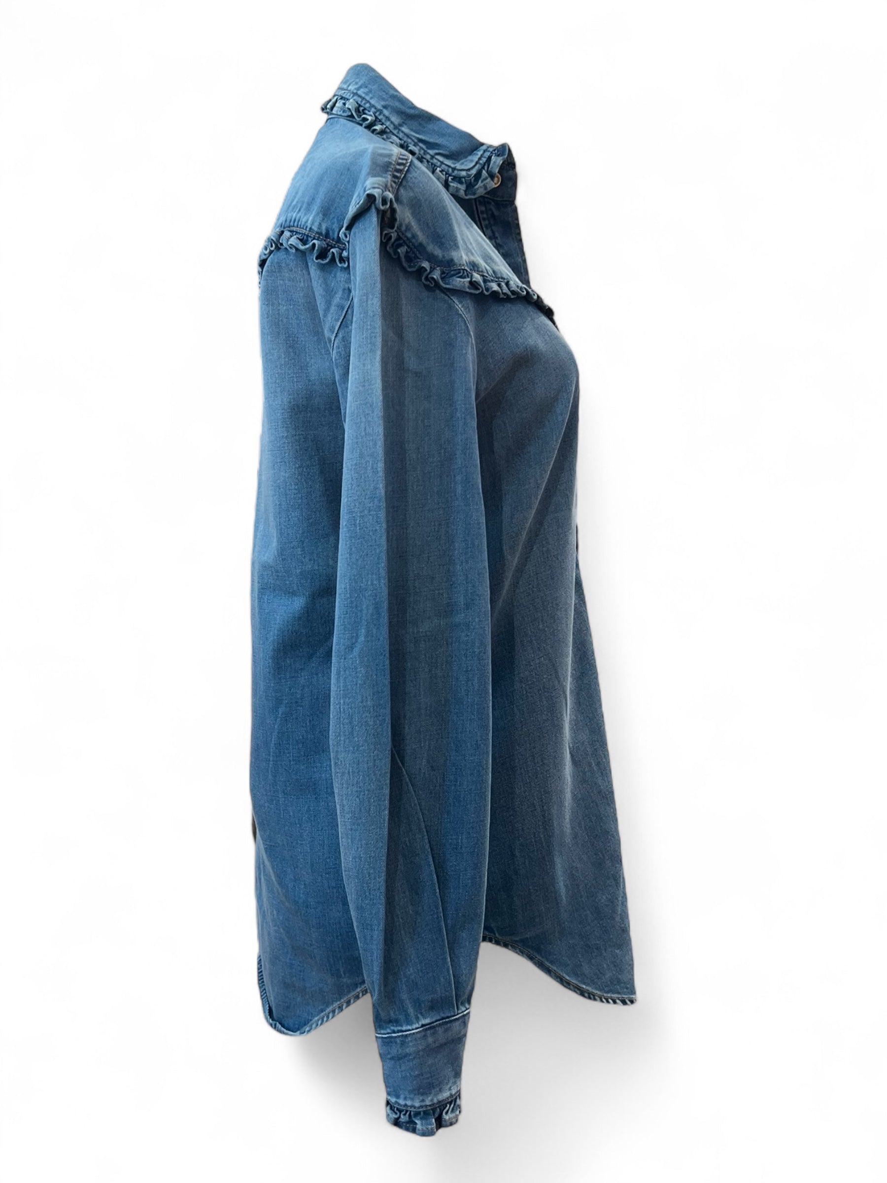 Saint Laurent - Jeanshemd T36
