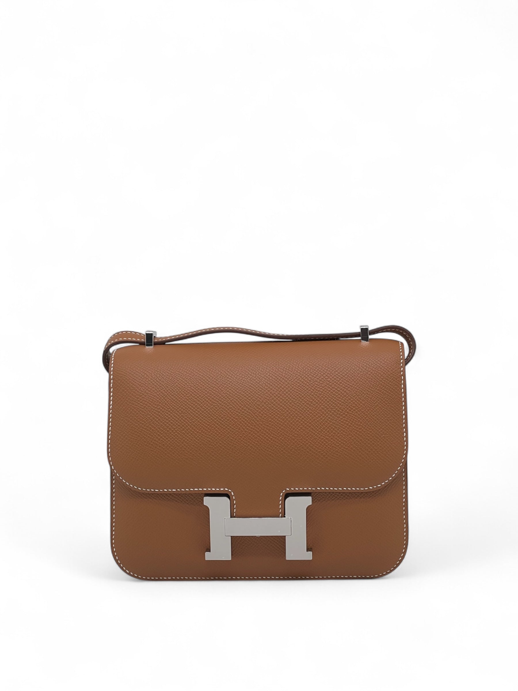 Hermès - Sac Constance 18 Epsom Gold