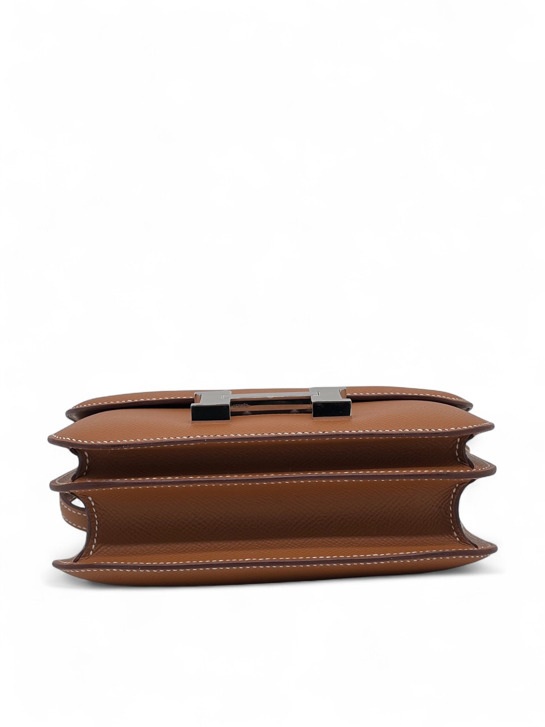 Hermès - Sac Constance 18 Epsom Gold