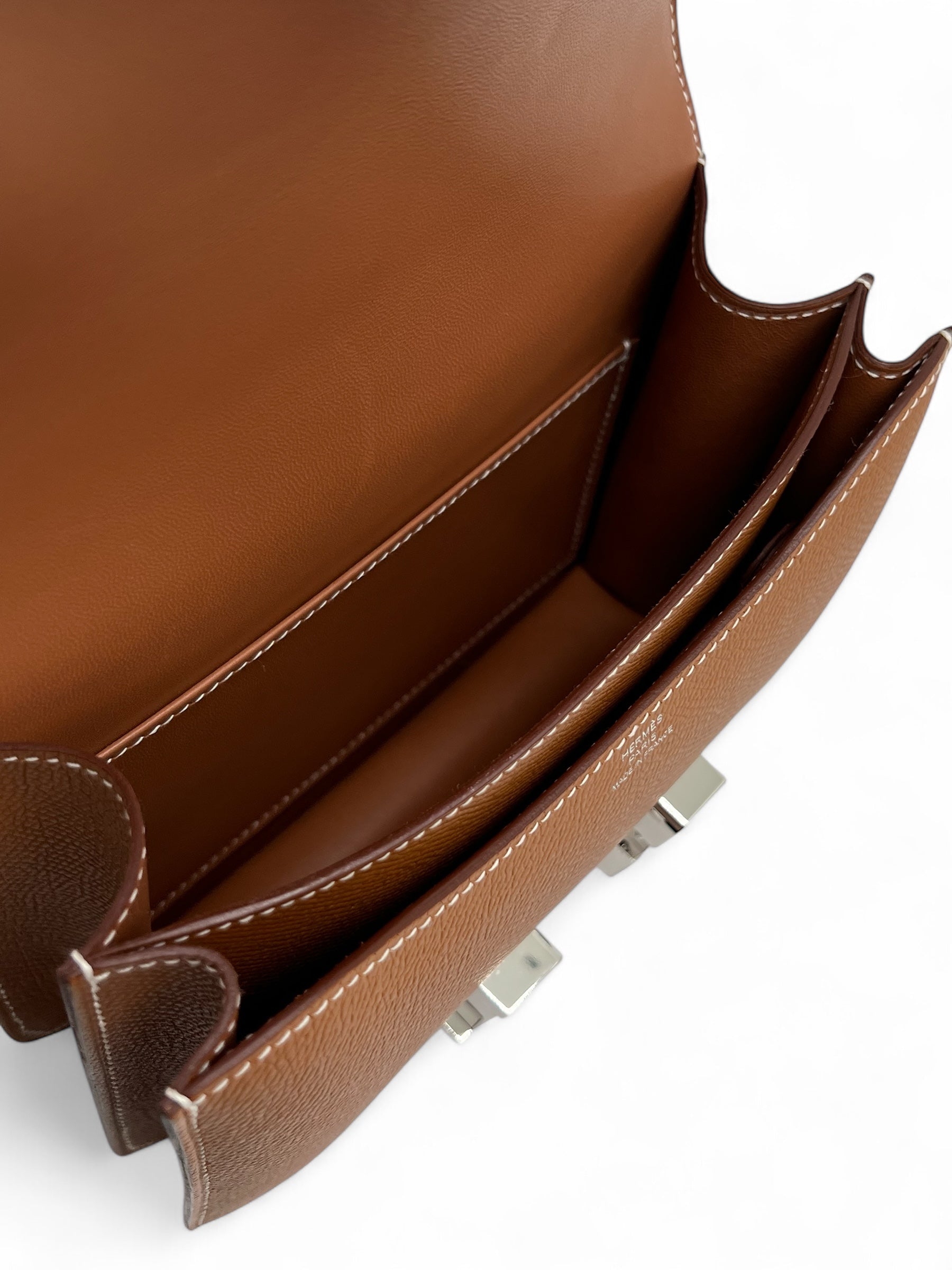 Hermès - Sac Constance 18 Epsom Gold