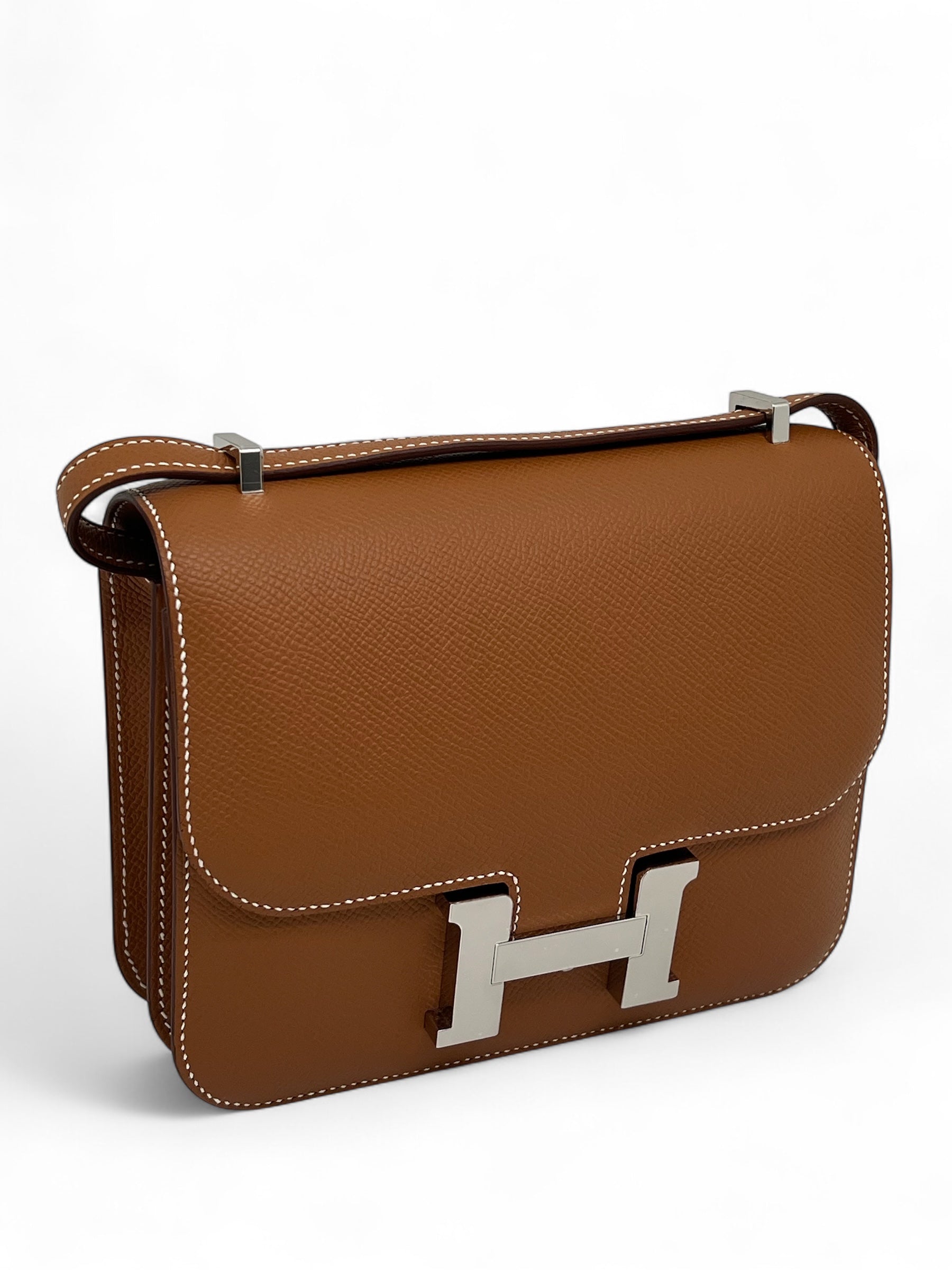 Hermès - Sac Constance 18 Epsom Gold