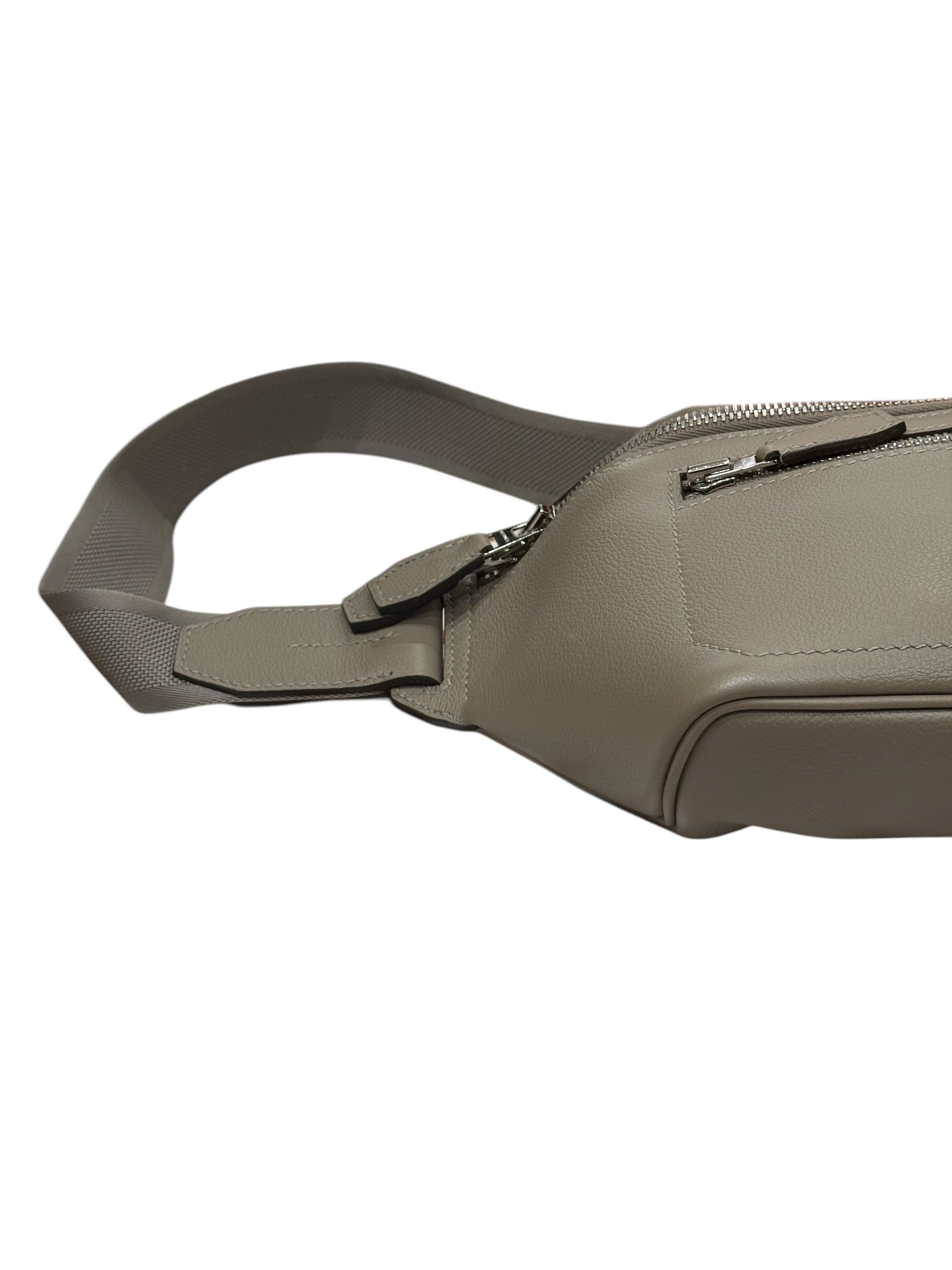Hermès - Sac Cityslide Cross PM beltbag étoupe