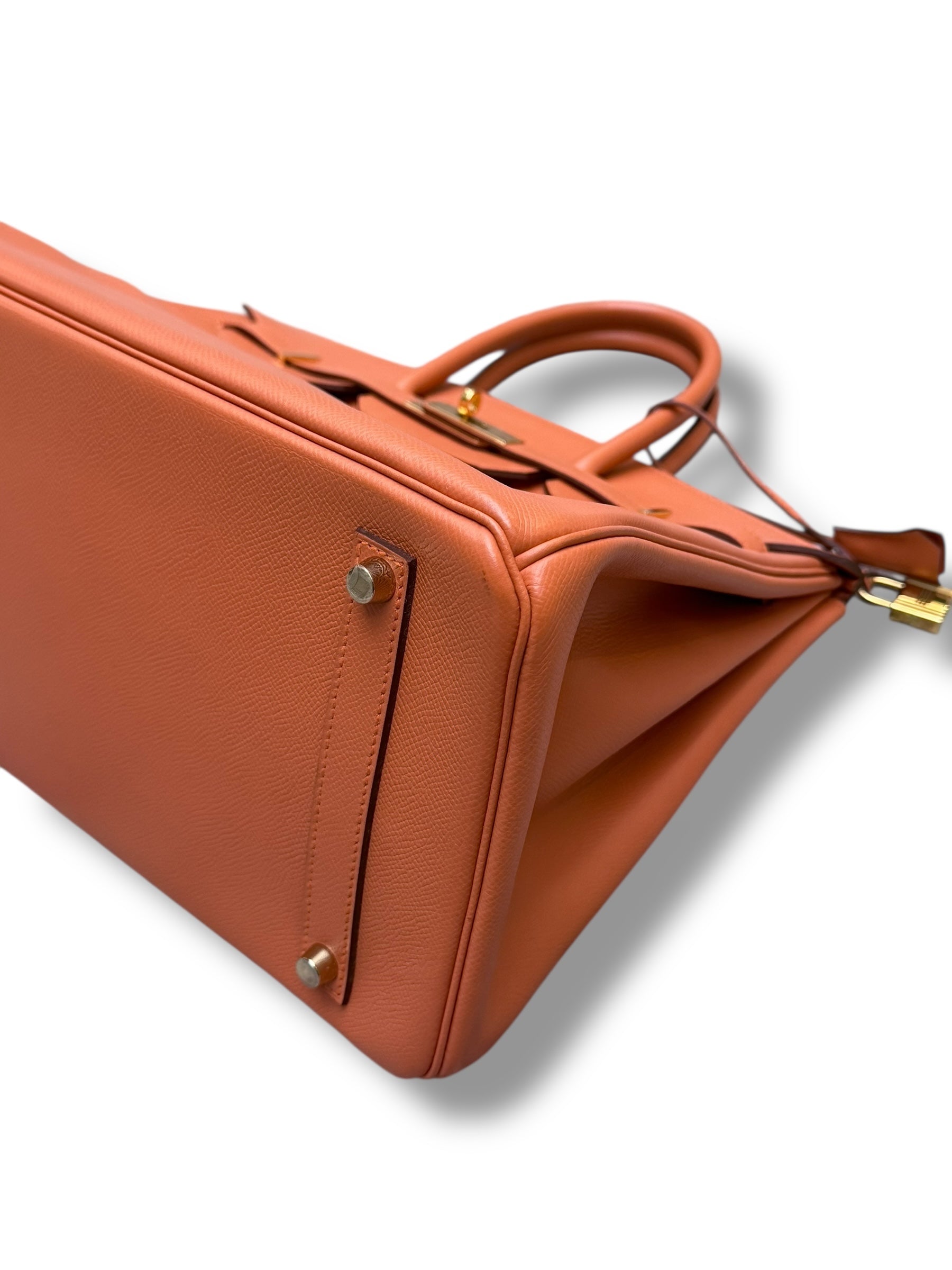 Hermès - Sac Birkin 35 Epsom Abricot