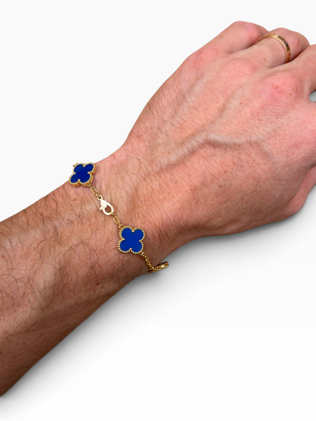 Van Cleef & Arpels - Bracelet Vintage Alhambra 5 motifs Agate