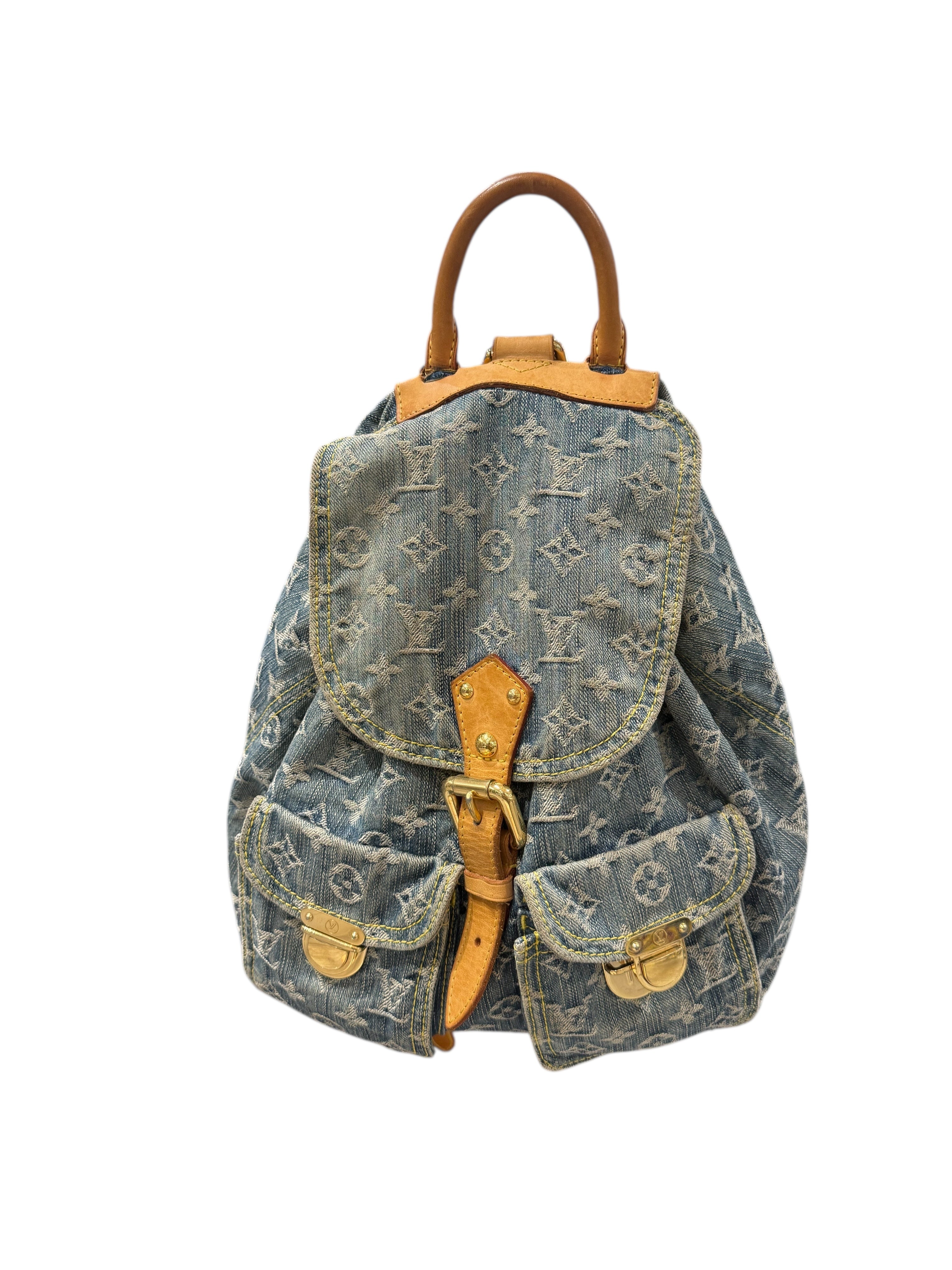 Louis Vuitton - Sac à dos Monogramme denim