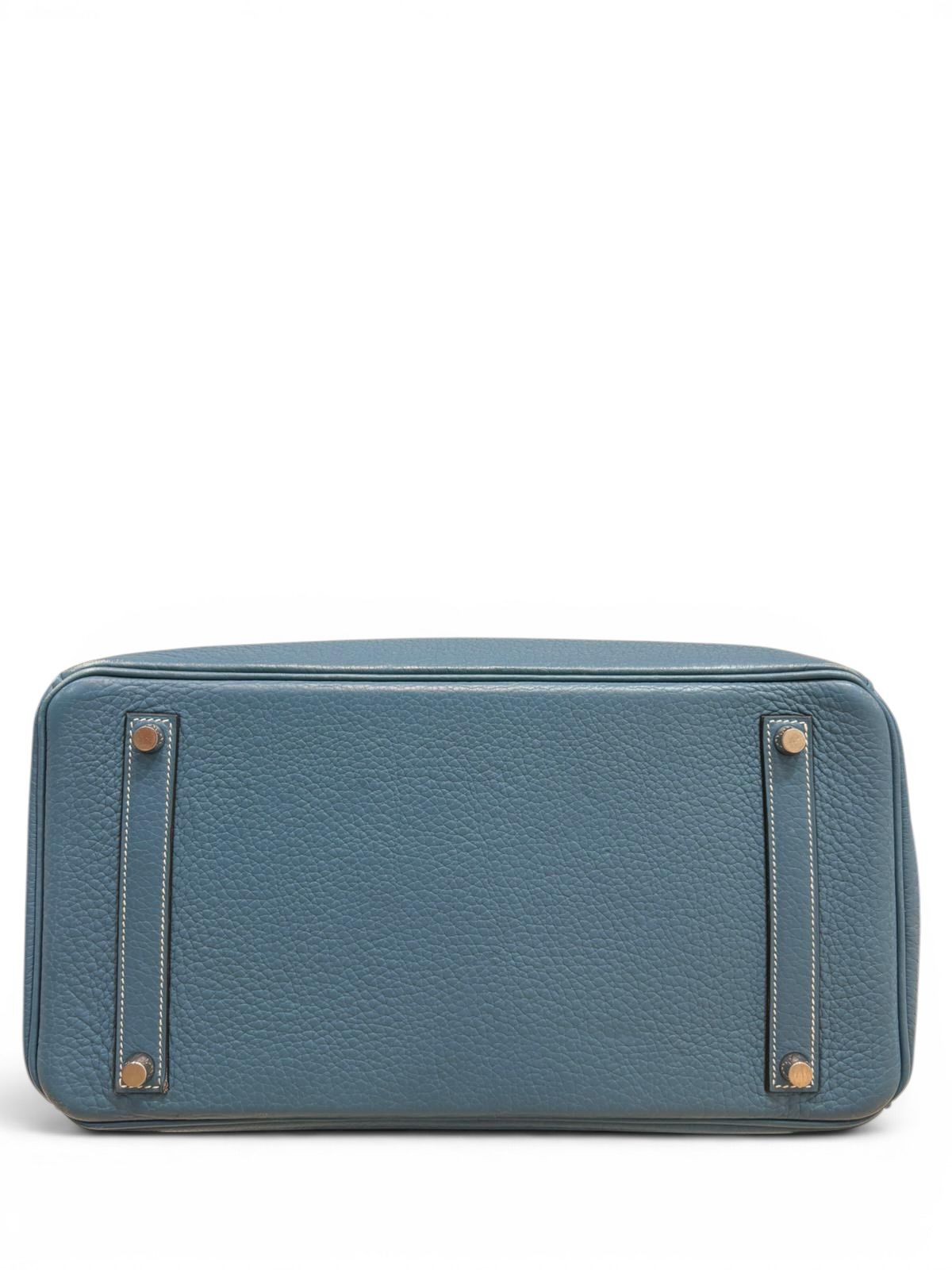 Hermès - Birkin 35 Bleu jeans