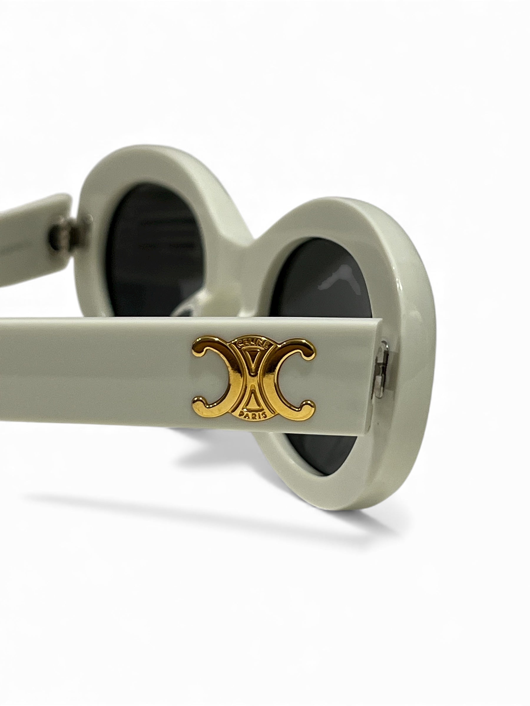 Céline - Solaire monture blanche triomphe