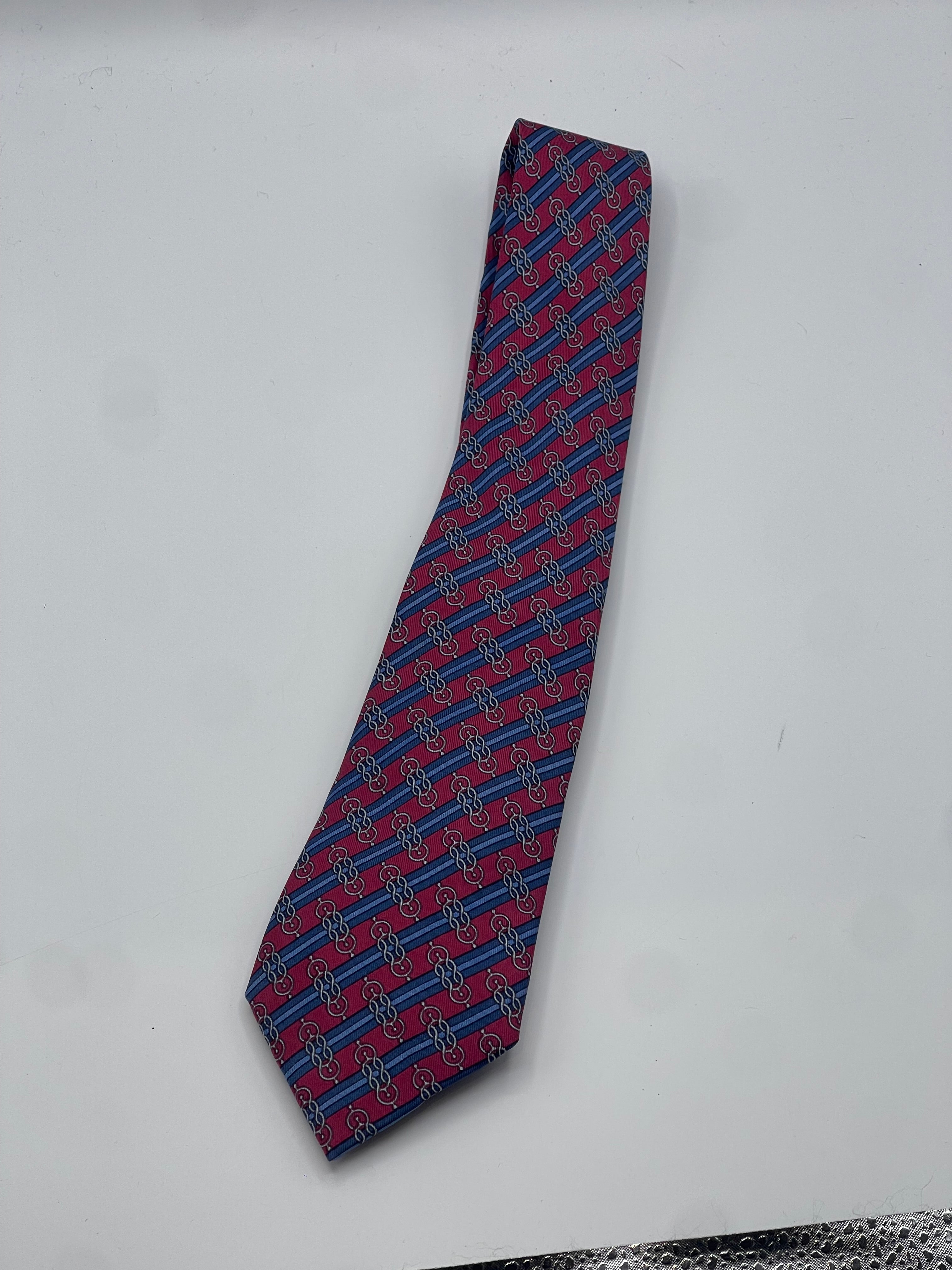 에르메스 - 줄무늬와 패턴 넥타이