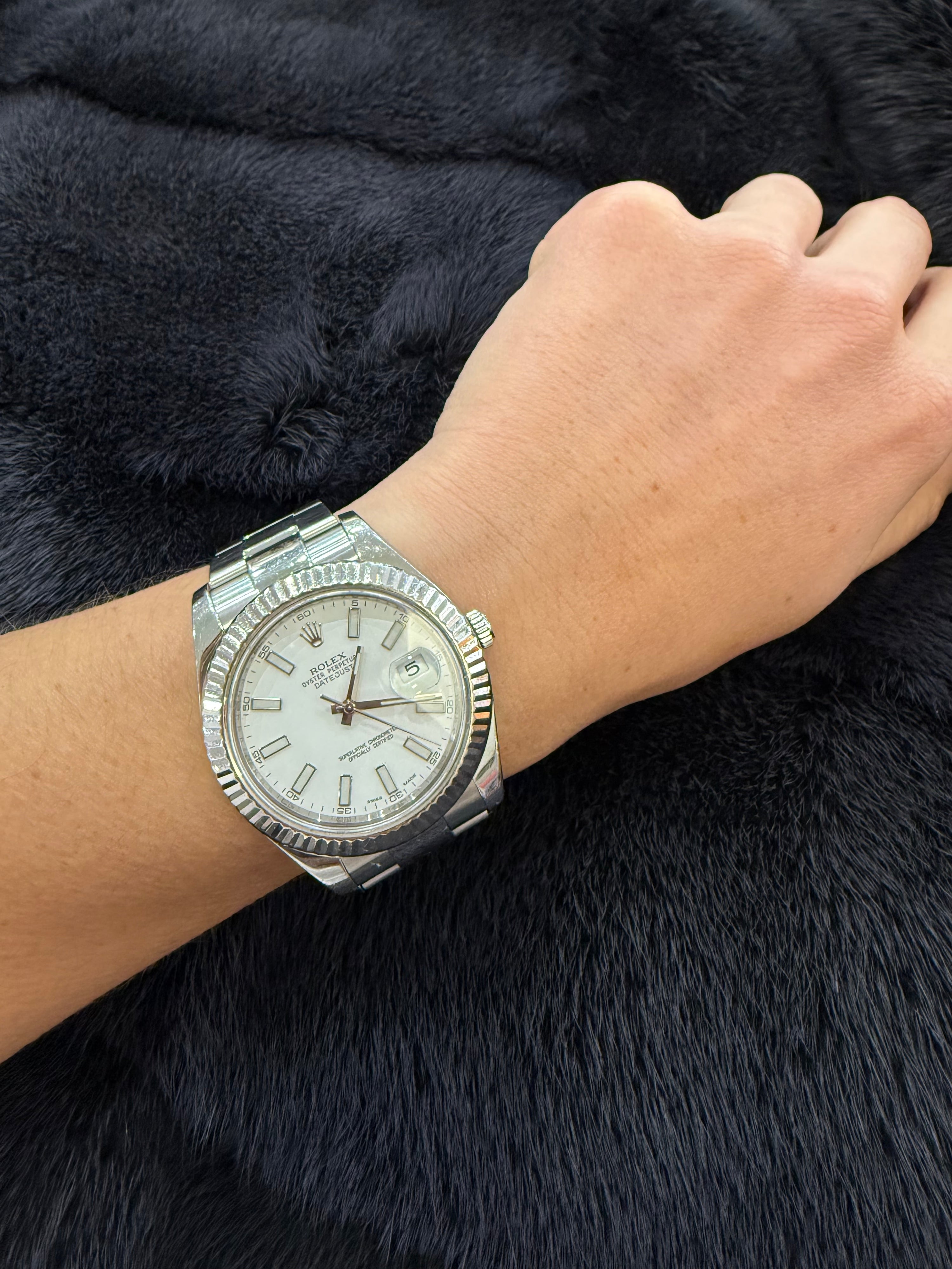 롤렉스 - 데이트저스트 41mm 골드 및 스틸