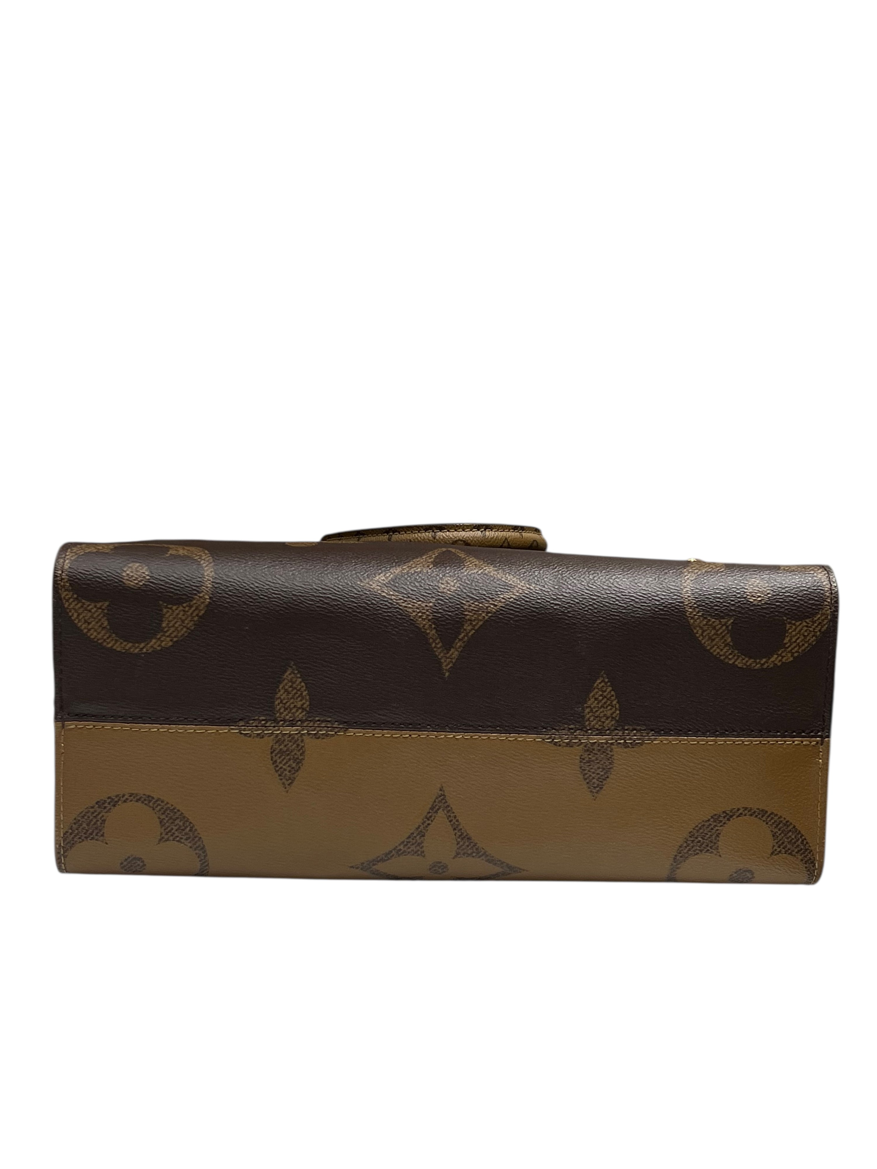 Louis Vuitton - sac on the go toile reverse