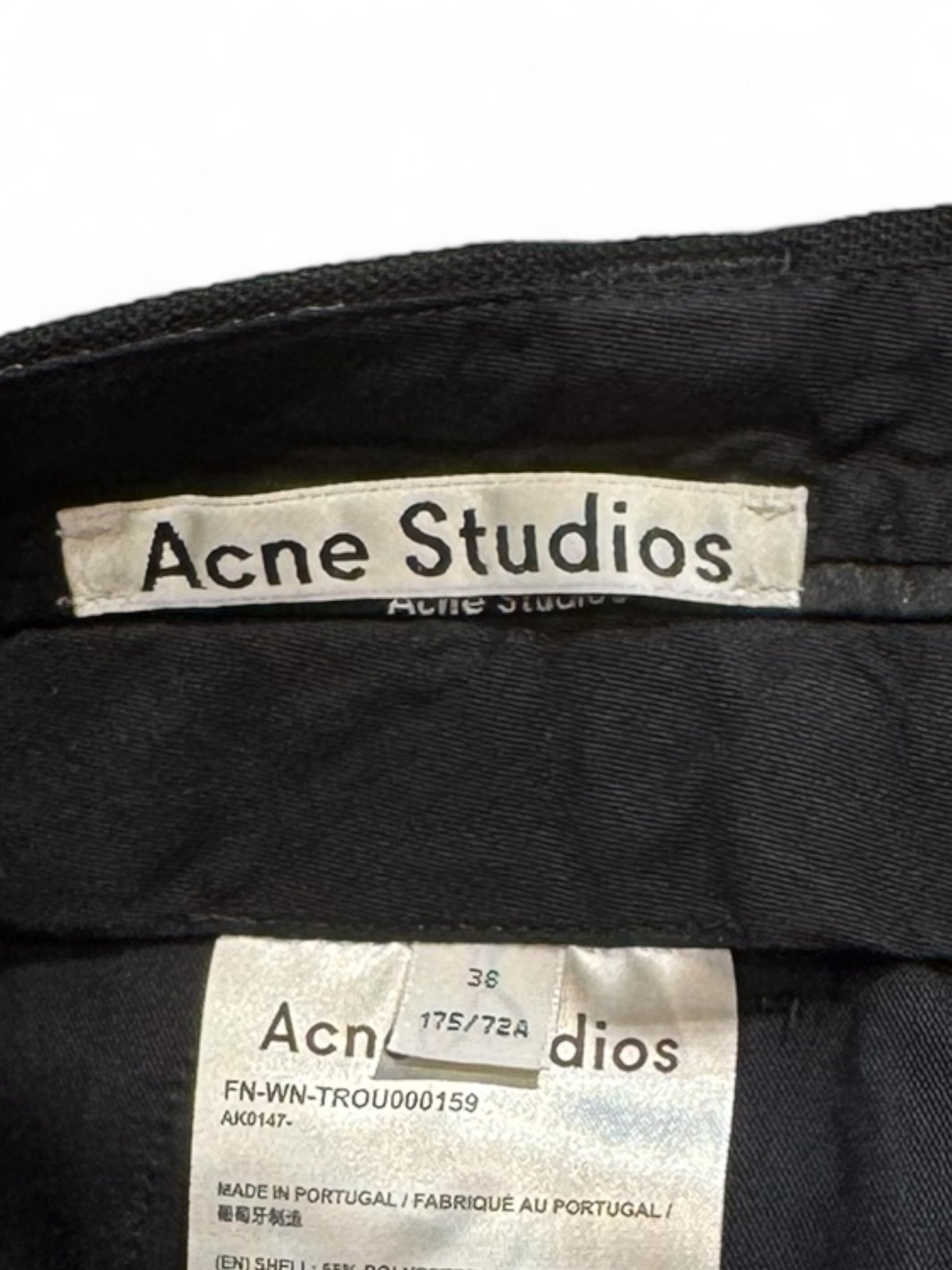 Acne Studio - Pantalon noir T38