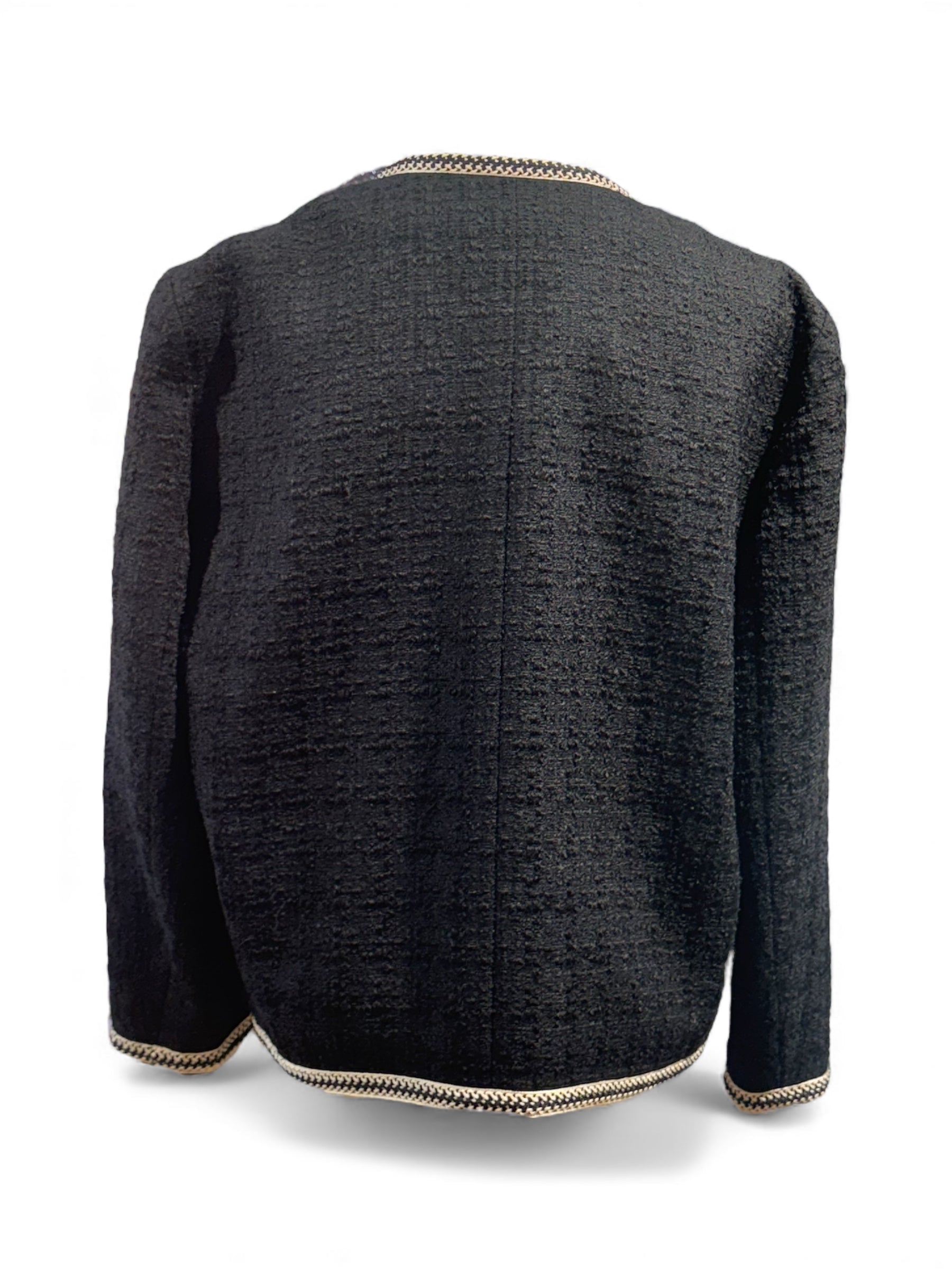 Céline - Veste en laine noir T42