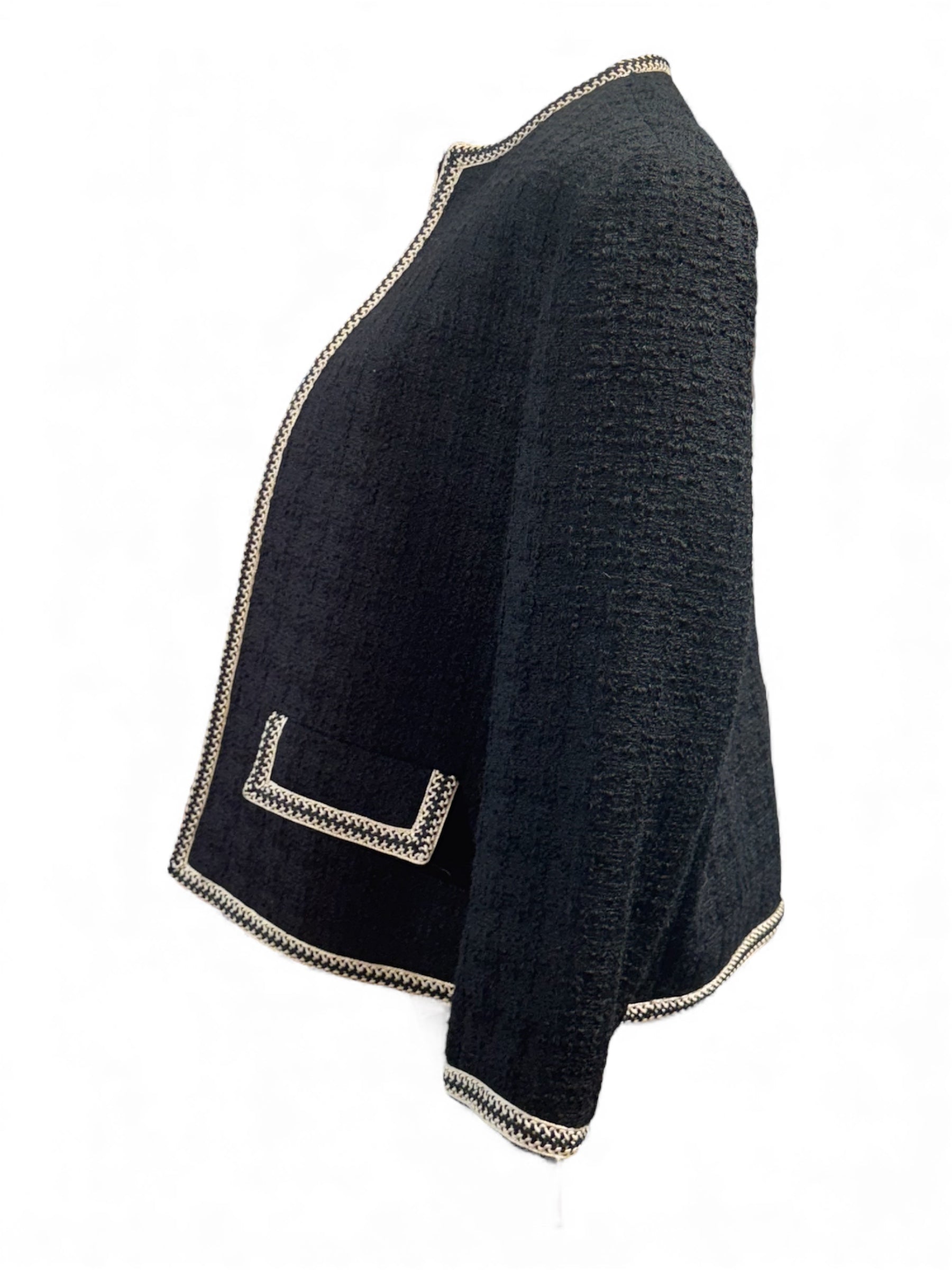 Céline - Veste en laine noir T42