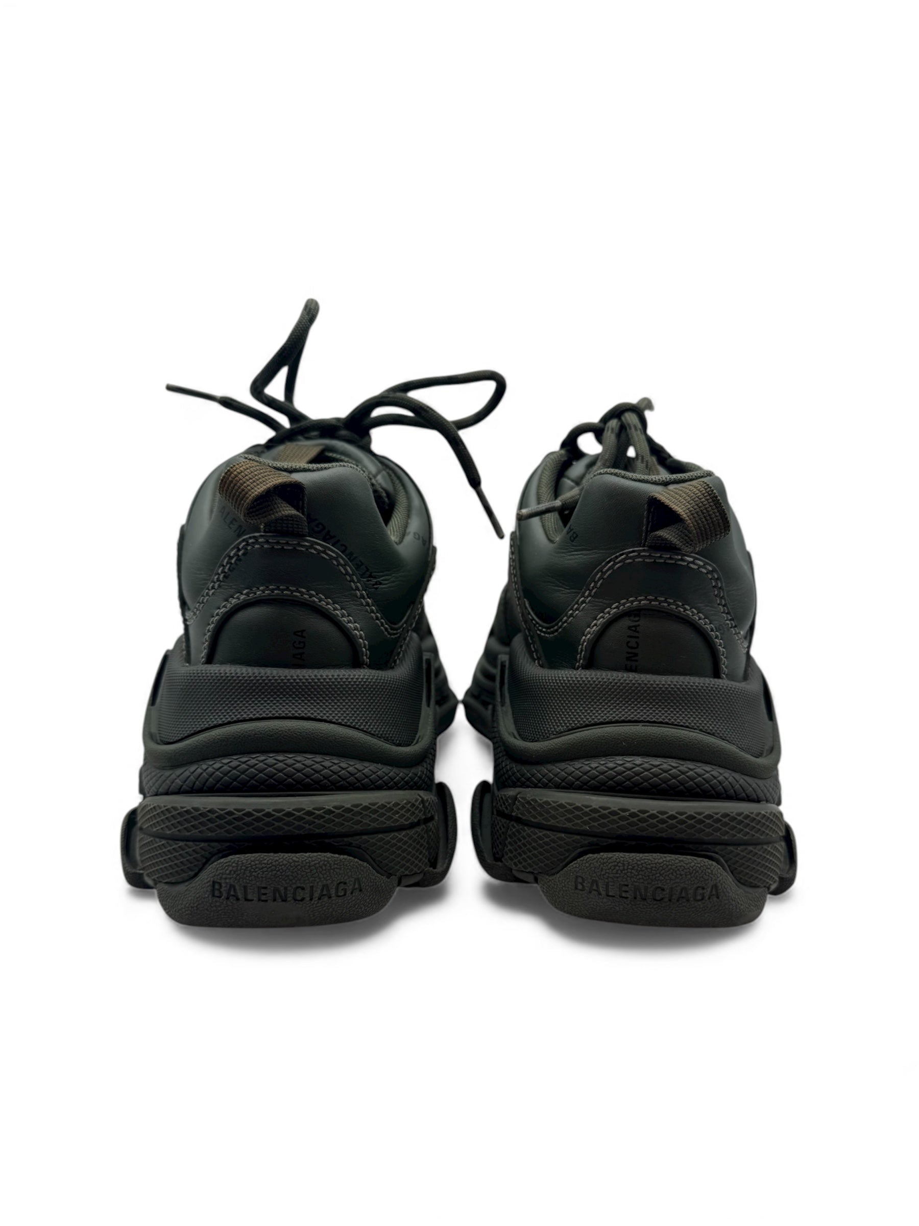 Balenciaga - Basket Triple S Kaki T37
