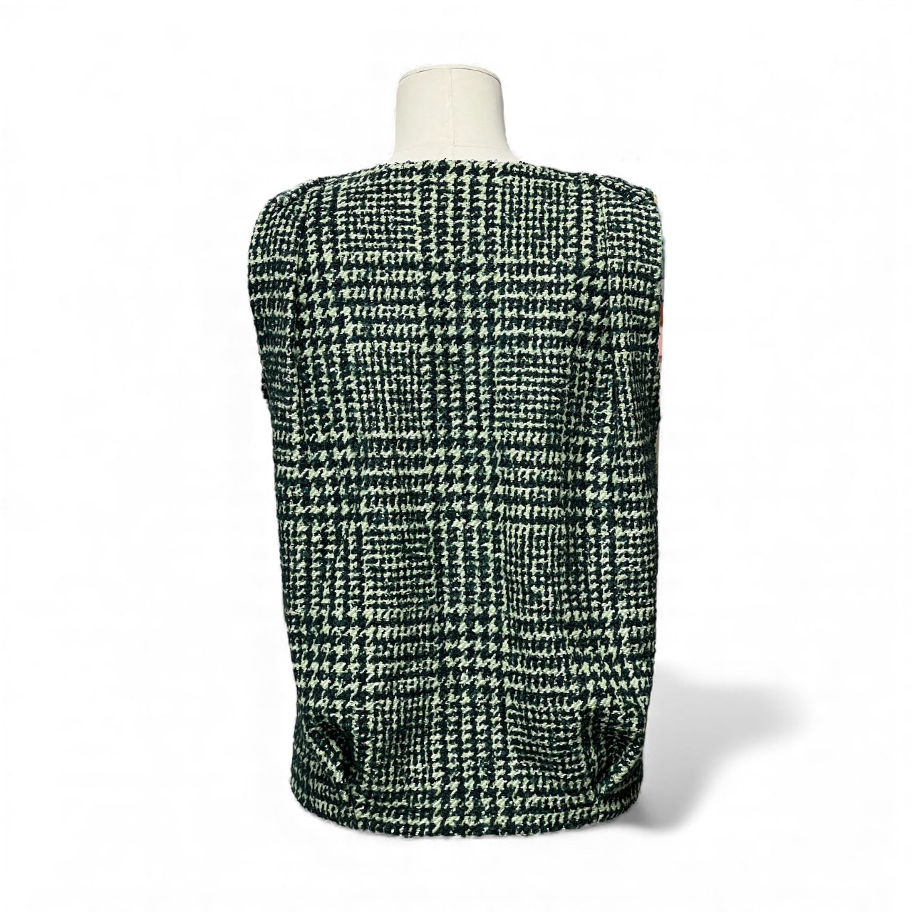 Prada - V-Ausschnitt Pullover aus Tweed T36