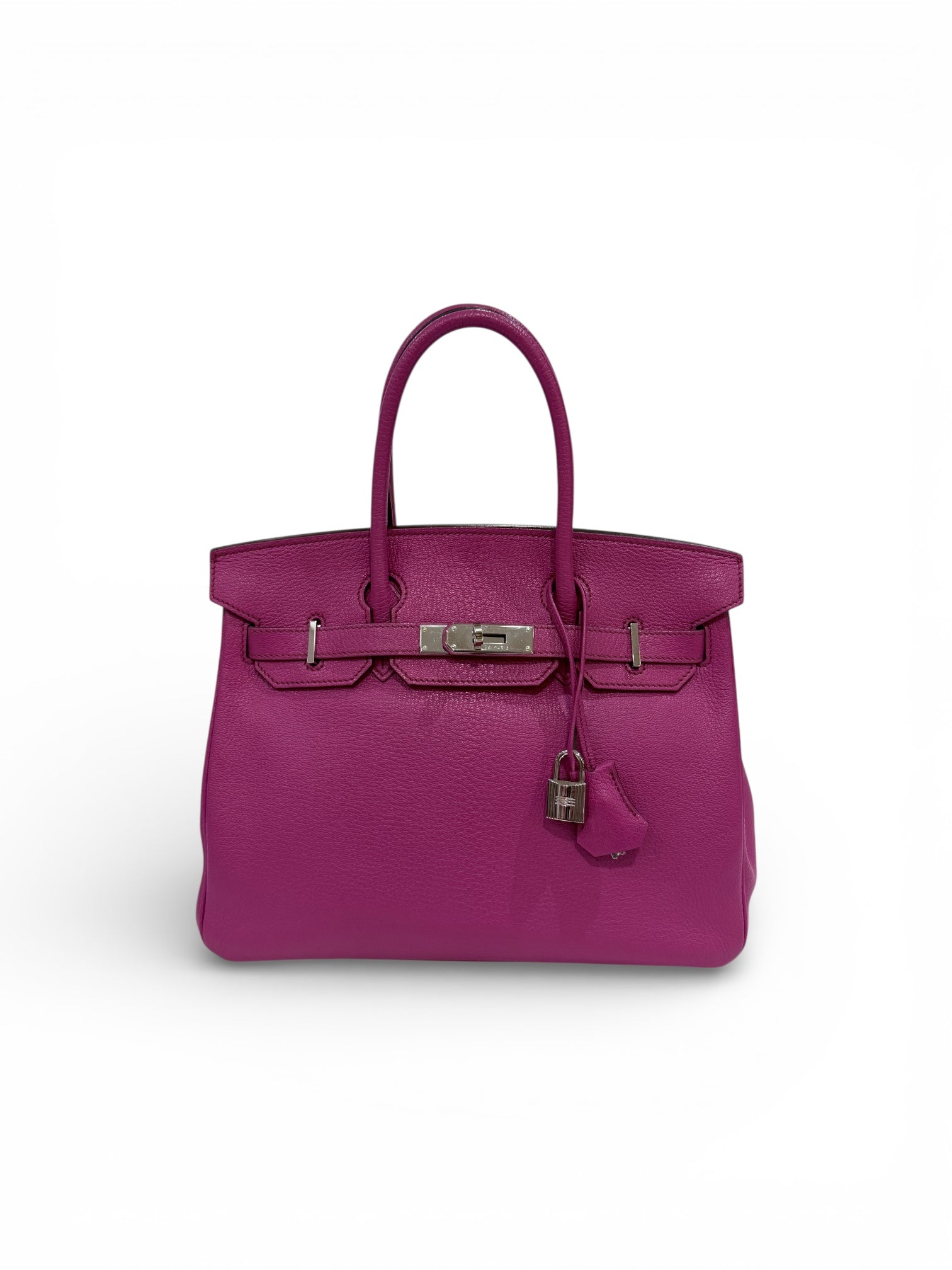 Hermès - Sac Birkin 30 Rose Extrême