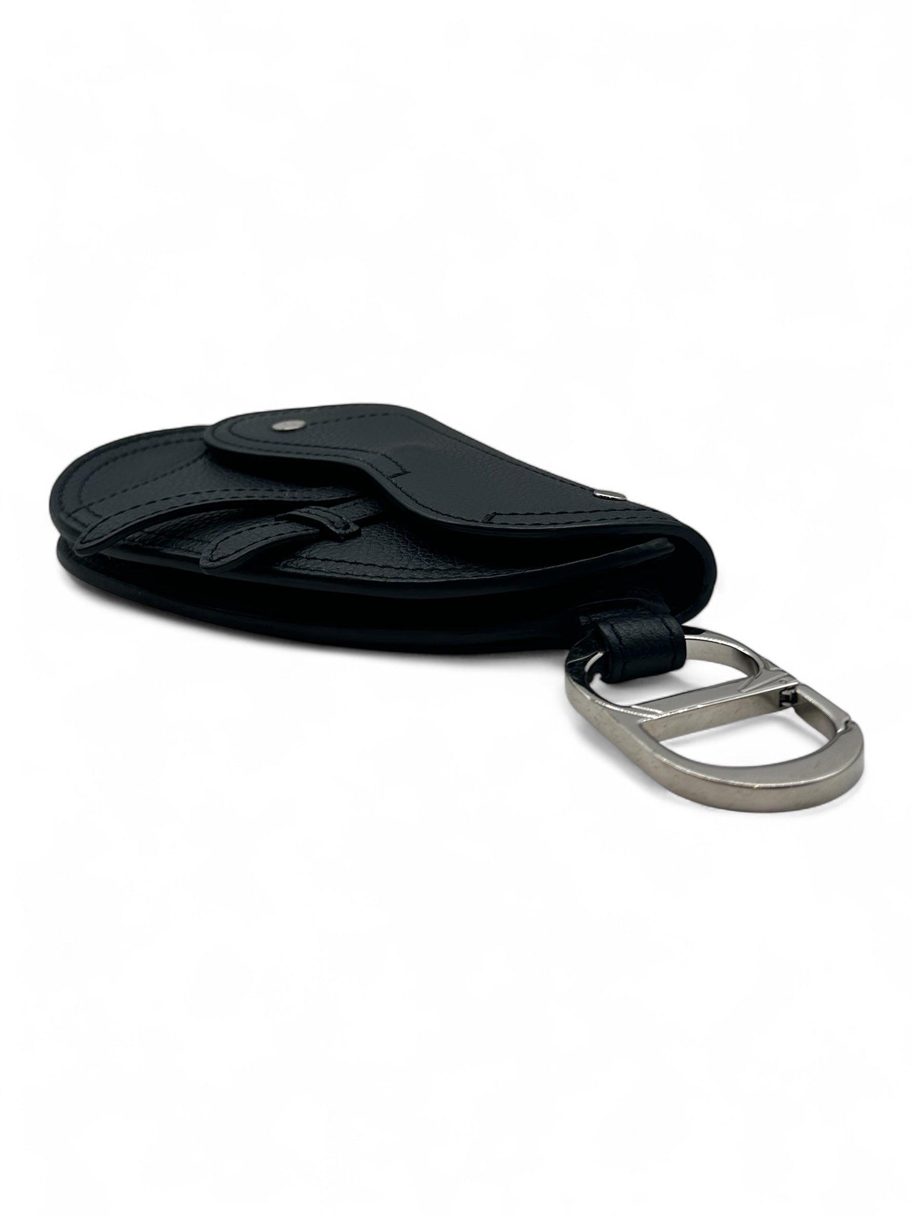 Dior - Porte monnaie Saddle bleu marine