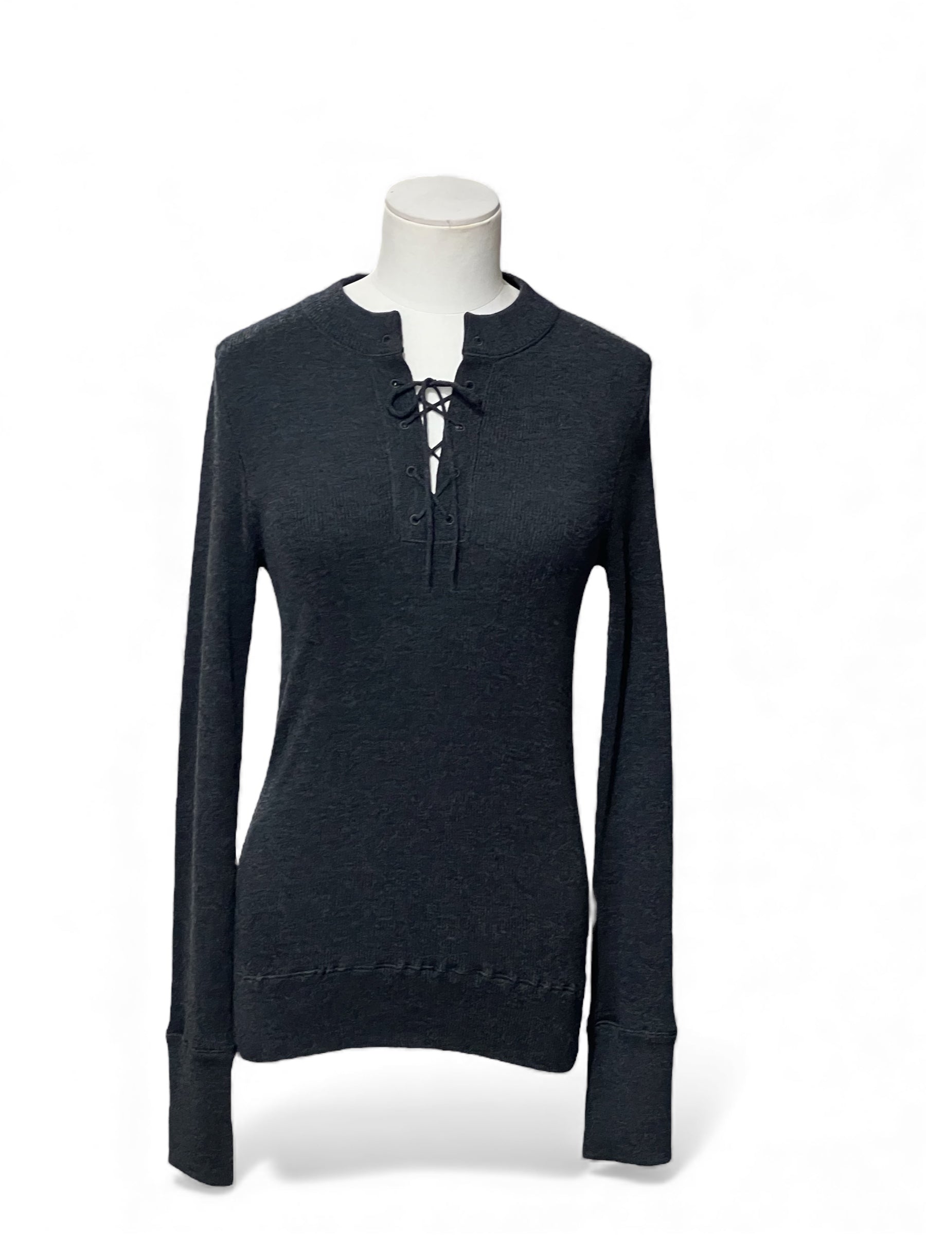 Dolce & Gabbana - Pull avec col à lacet T44 italien