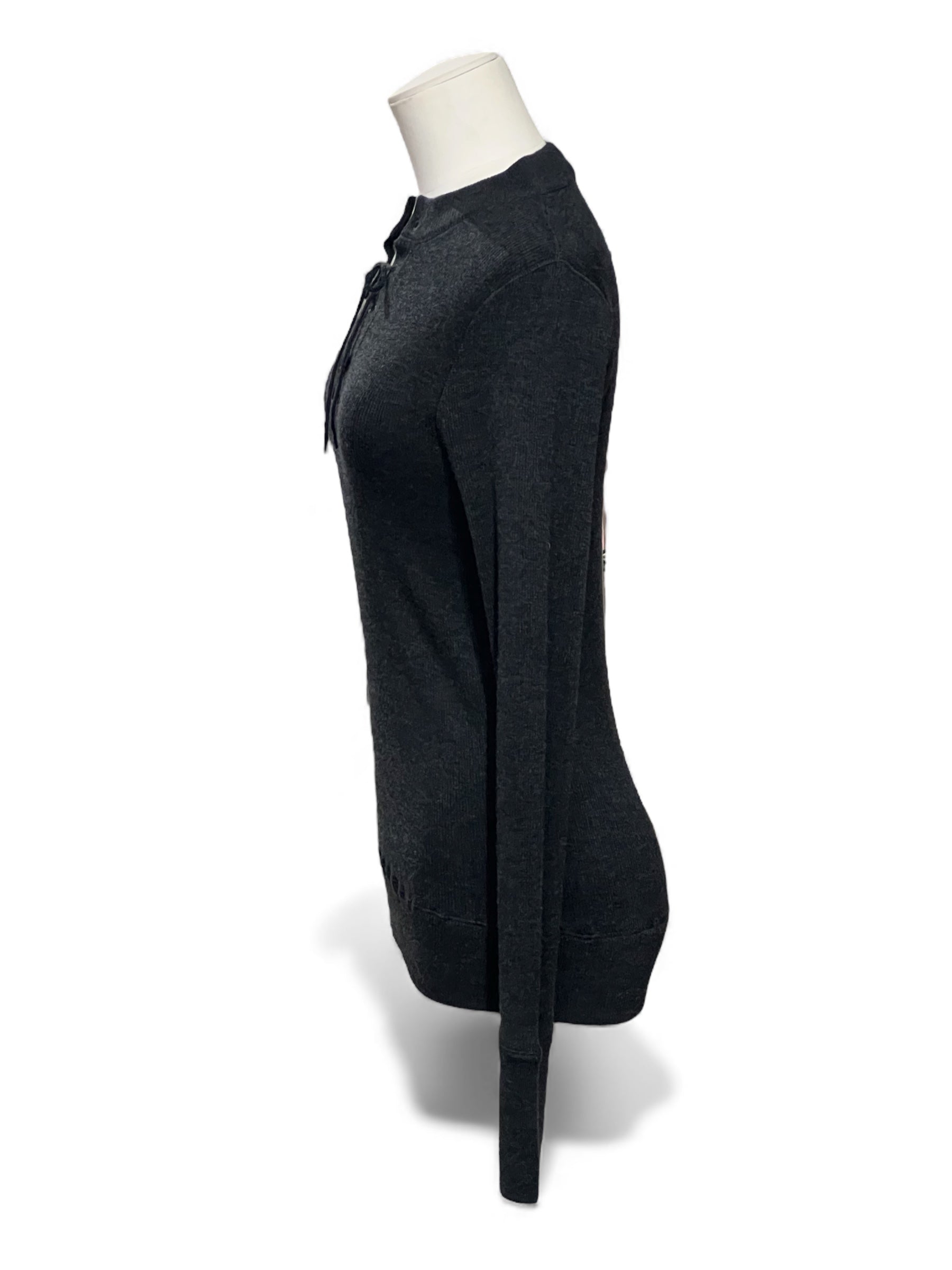 Dolce & Gabbana - Pull avec col à lacet T44 italien
