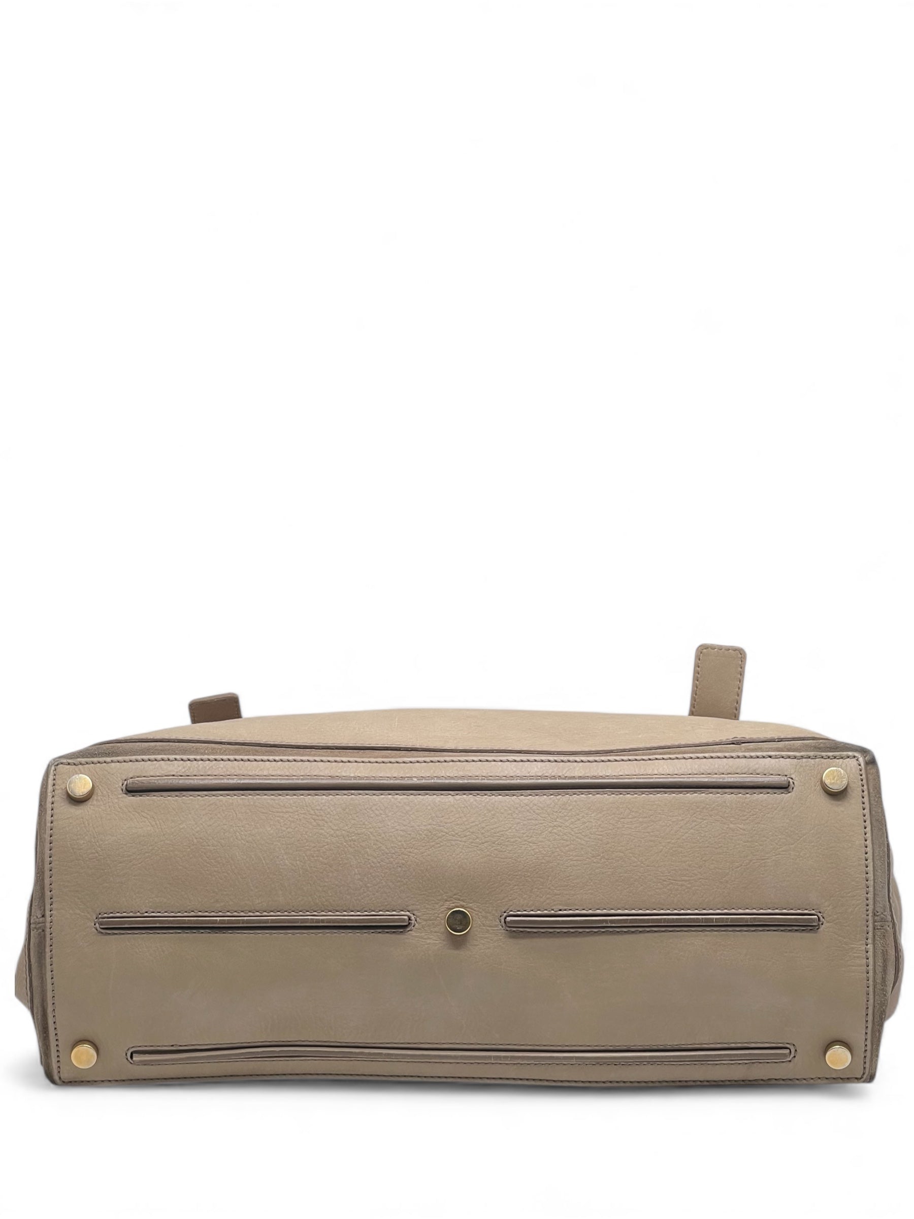 Saint Laurent - Sac à main Muse beige