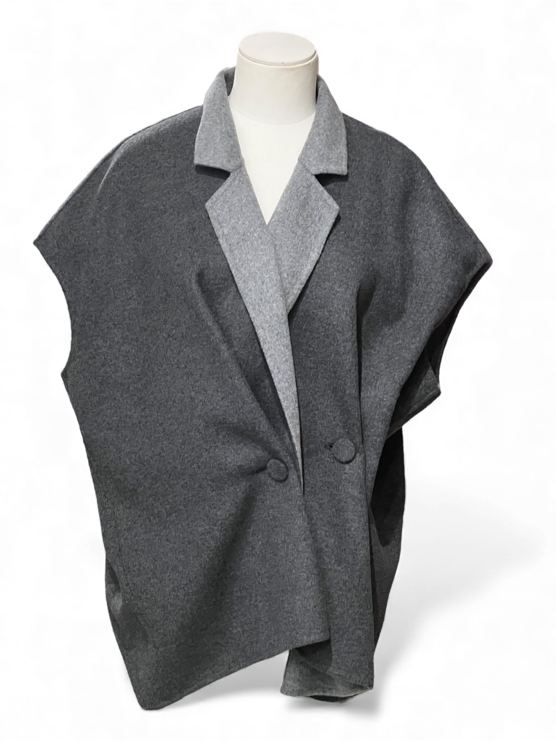 Givenchy - Veste bicolore en cachemire T36