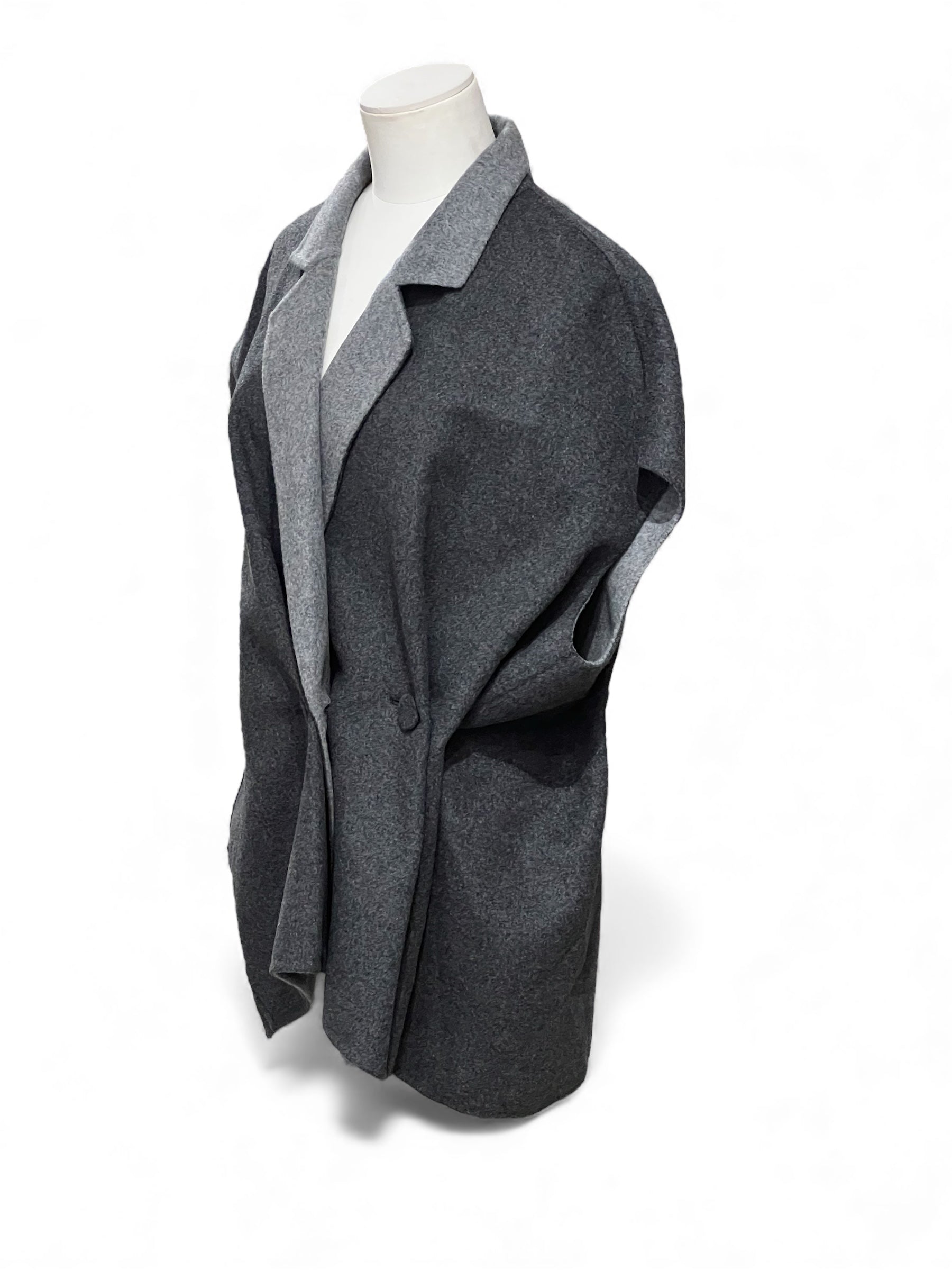 Givenchy - Veste bicolore en cachemire T36