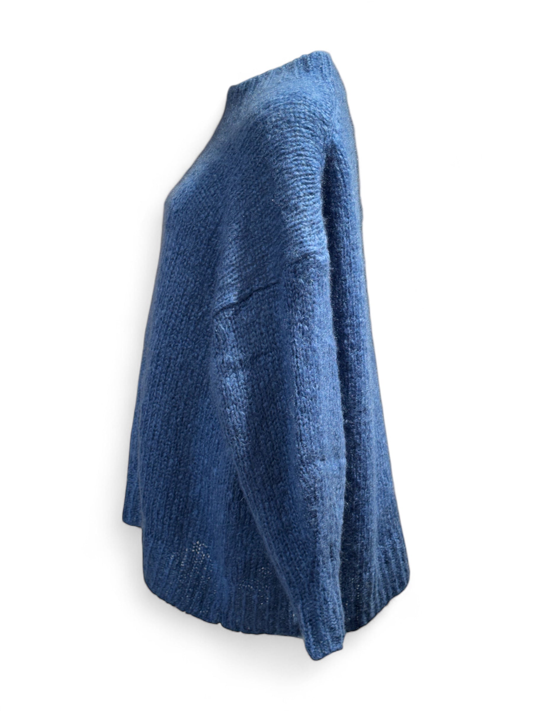 Isabel Marant - Pull en laine oversize bleu T34