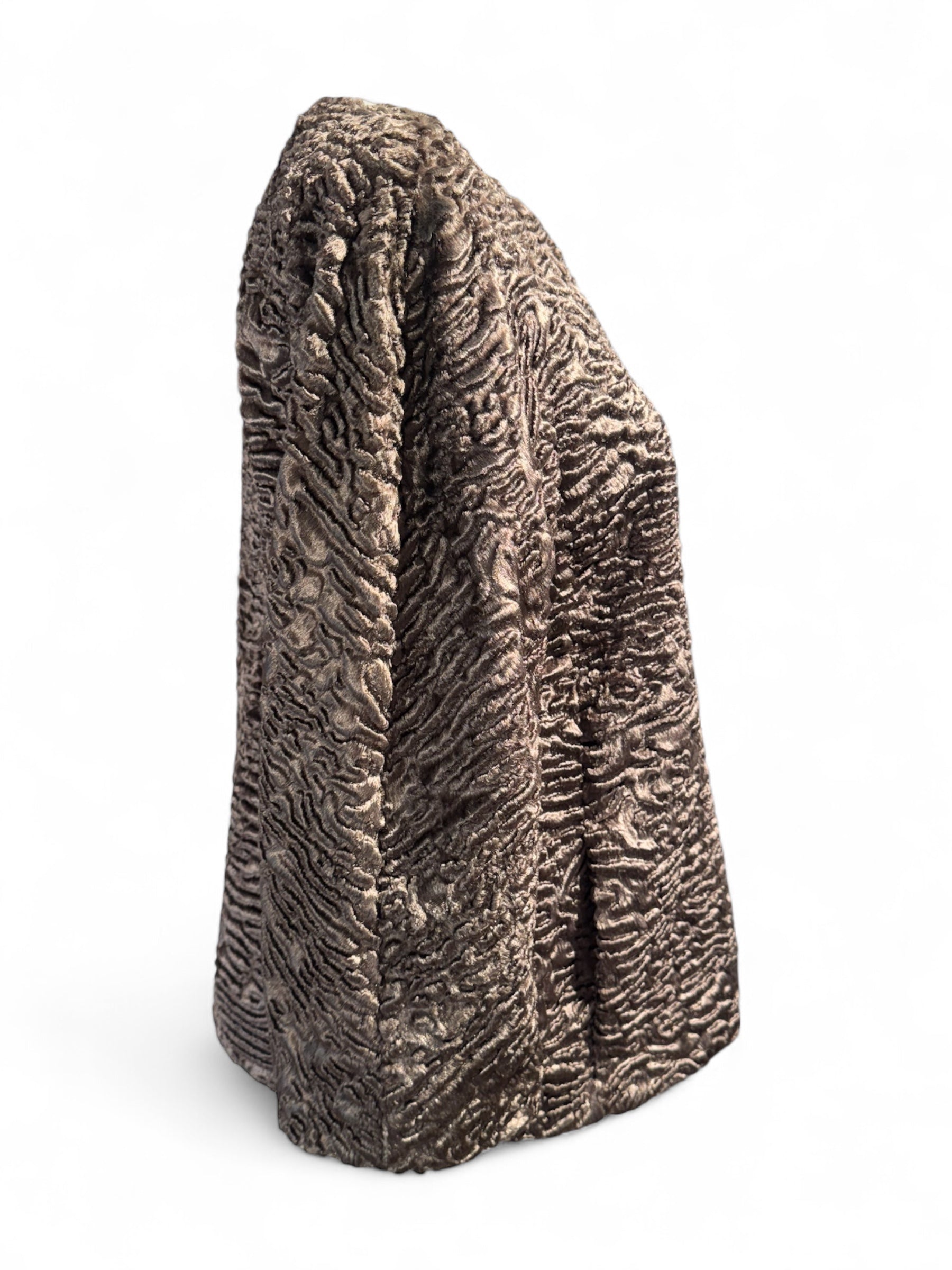 Max Mara S - Faux-fur coat size 38