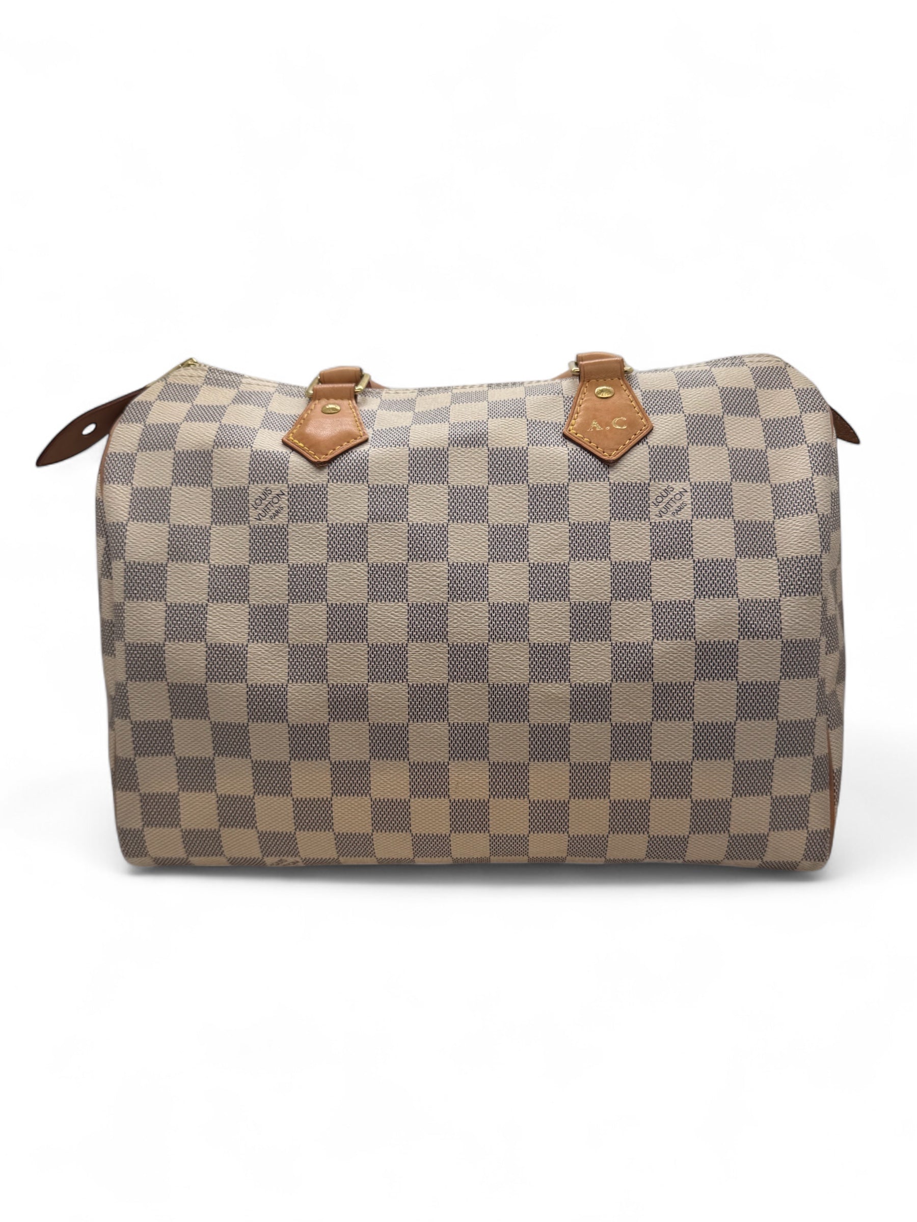 Louis Vuitton - Sac Speedy 30 damier azur