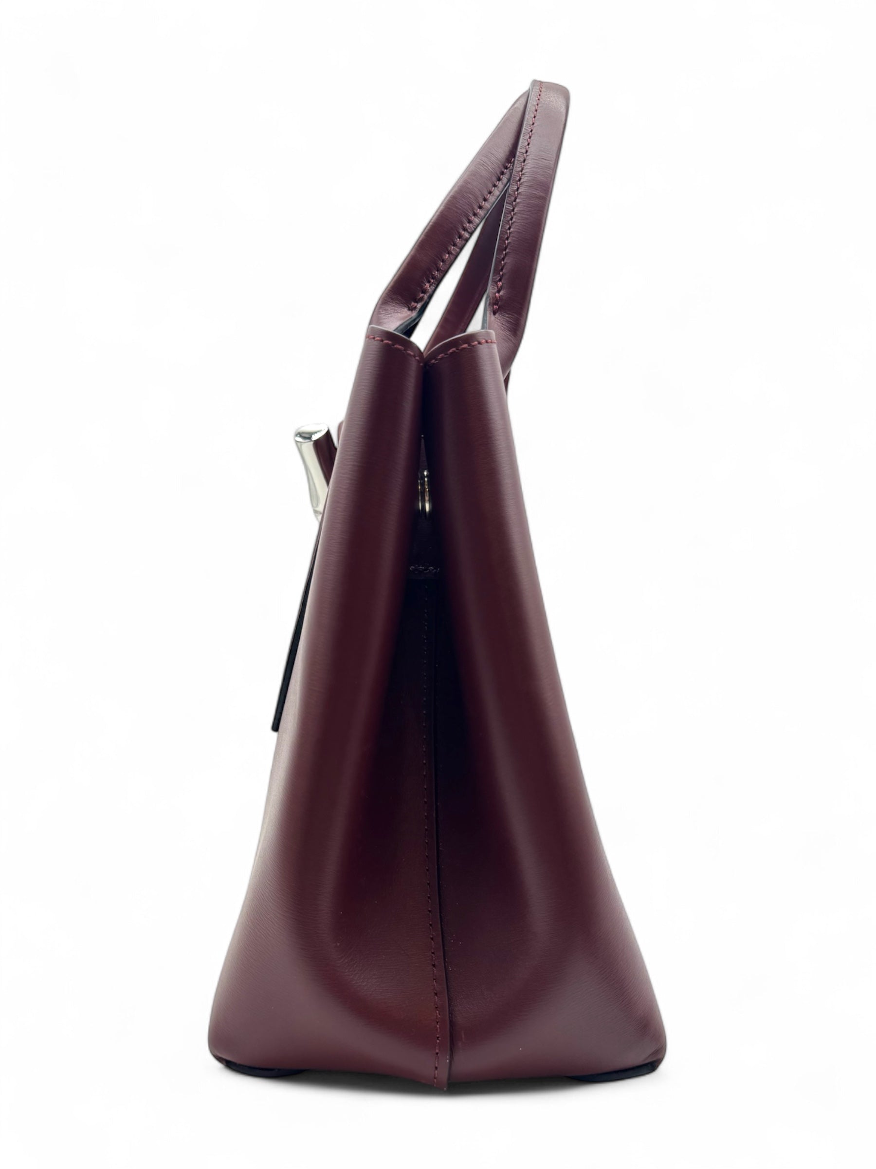 Longchamp - Borsa Roseau burgundy MM